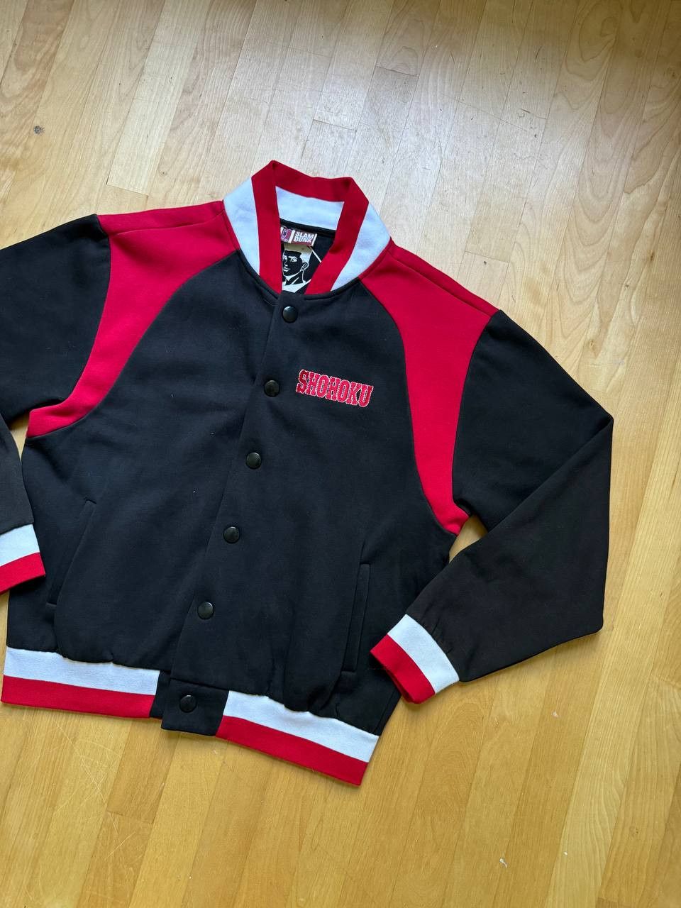 Vintage Vintage Bomber Slamdunk Shohoku Jersey Jacket Basketball Y2K Size US M / EU 48-50 / 2 - 3 Thumbnail