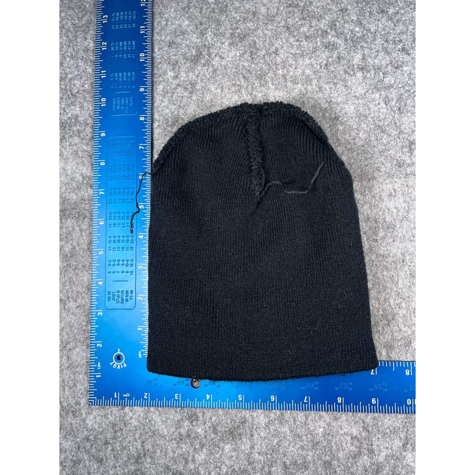Vintage Skull Beanie Toque Women One Size Black Gold Knit Embellished Rhinestone Studded Womens Size ONE SIZE - 5 Thumbnail