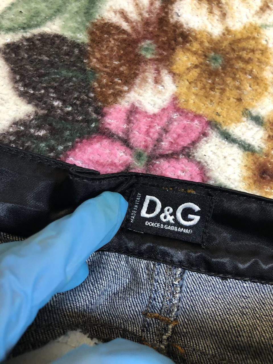 Dolce & Gabbana Dolce Gabbana High Waist Stretch Casual Midi Denim skirt Size 32" / US 10 / IT 46 - 2 Thumbnail