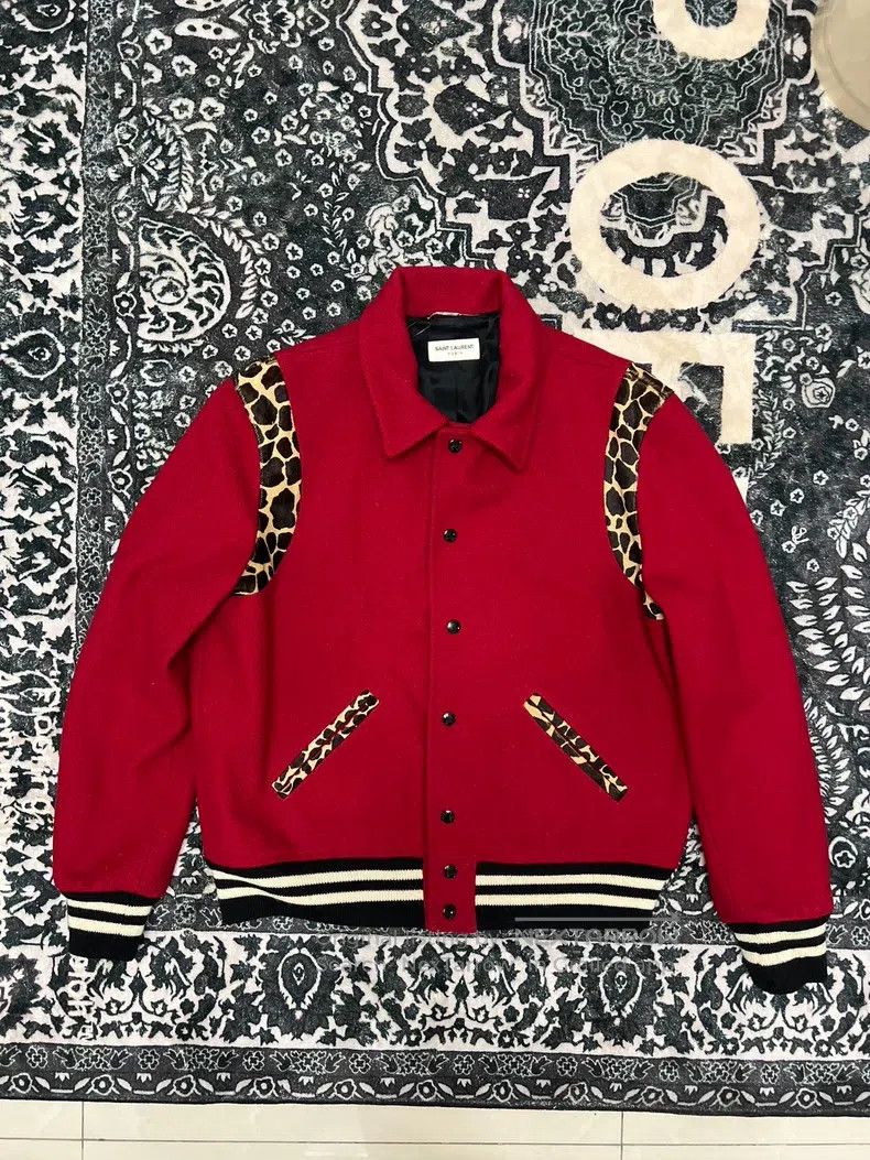Saint Laurent Paris Saint Laurent Paris Baseball jacket coat Size US M / EU 48-50 / 2 - 1 Thumbnail
