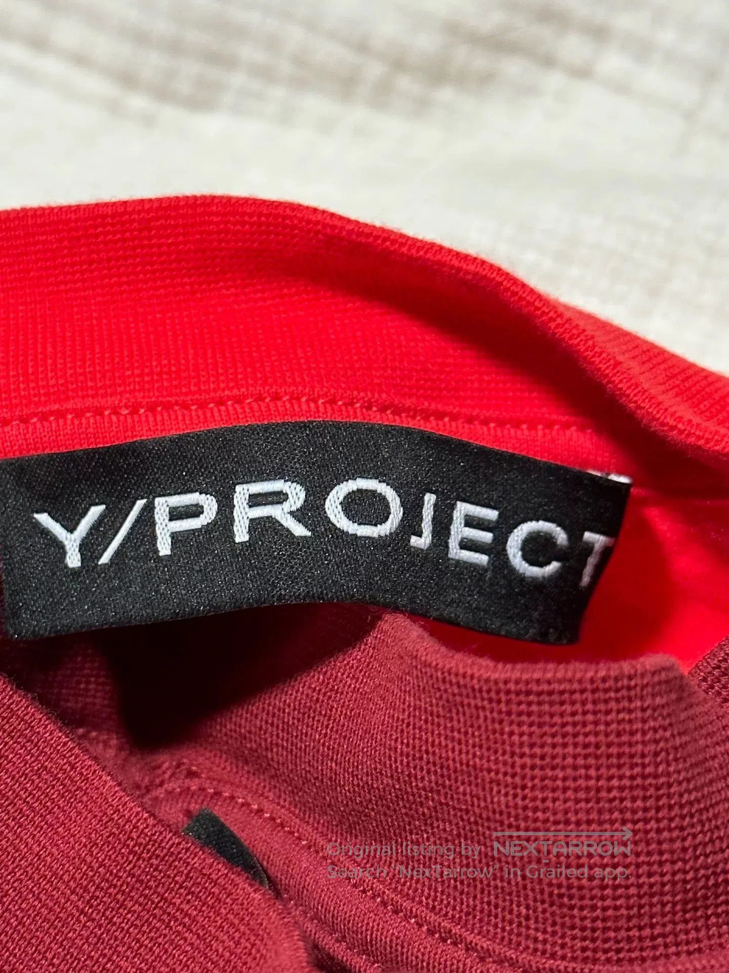 Y/Project Y/Project Double Layer Spliced T. Size US L / EU 52-54 / 3 - 7 Thumbnail