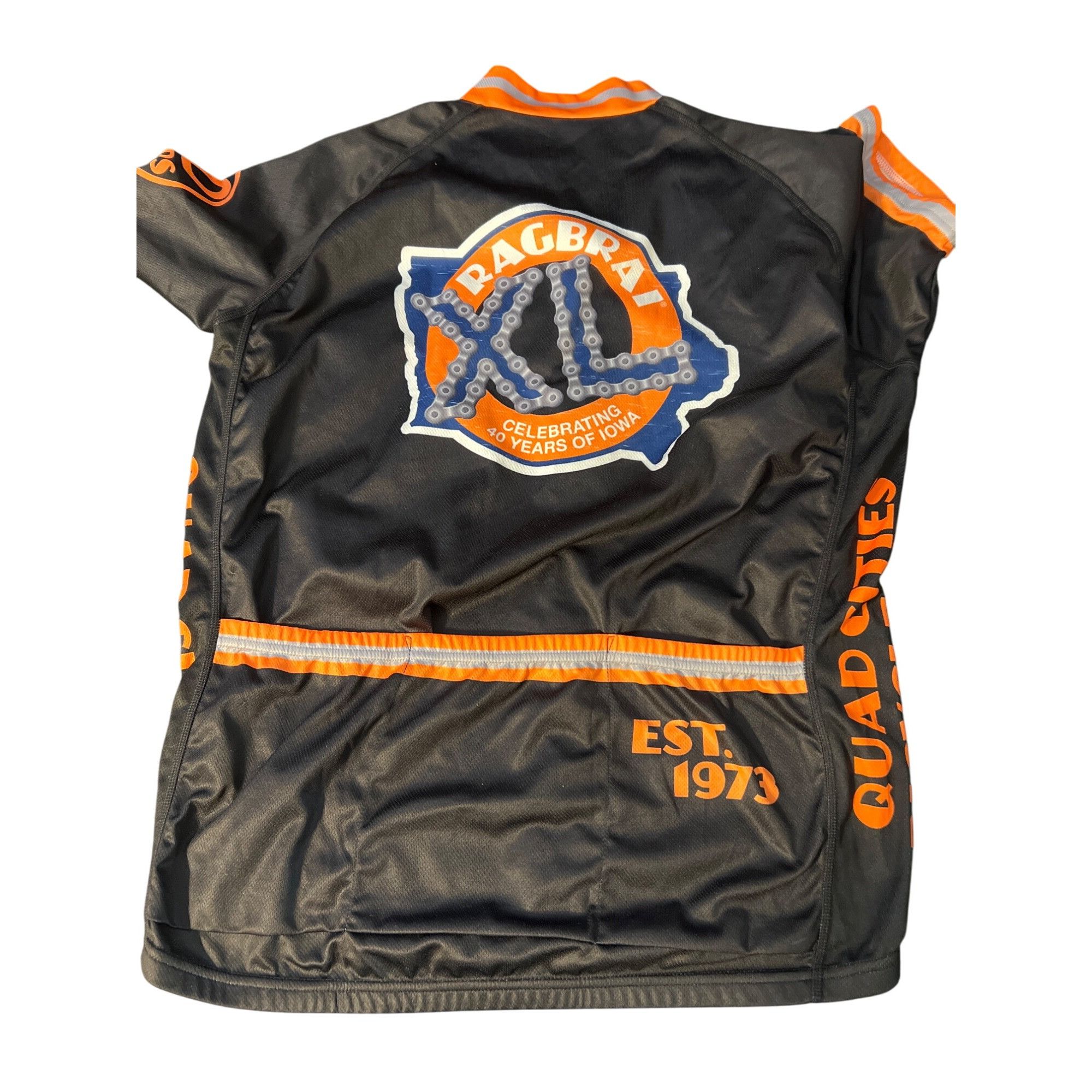 Other Primal Cycling Jersey Black Orange Ragbrai Full Zip Back Poc Size US XL / EU 56 / 4 - 4 Thumbnail