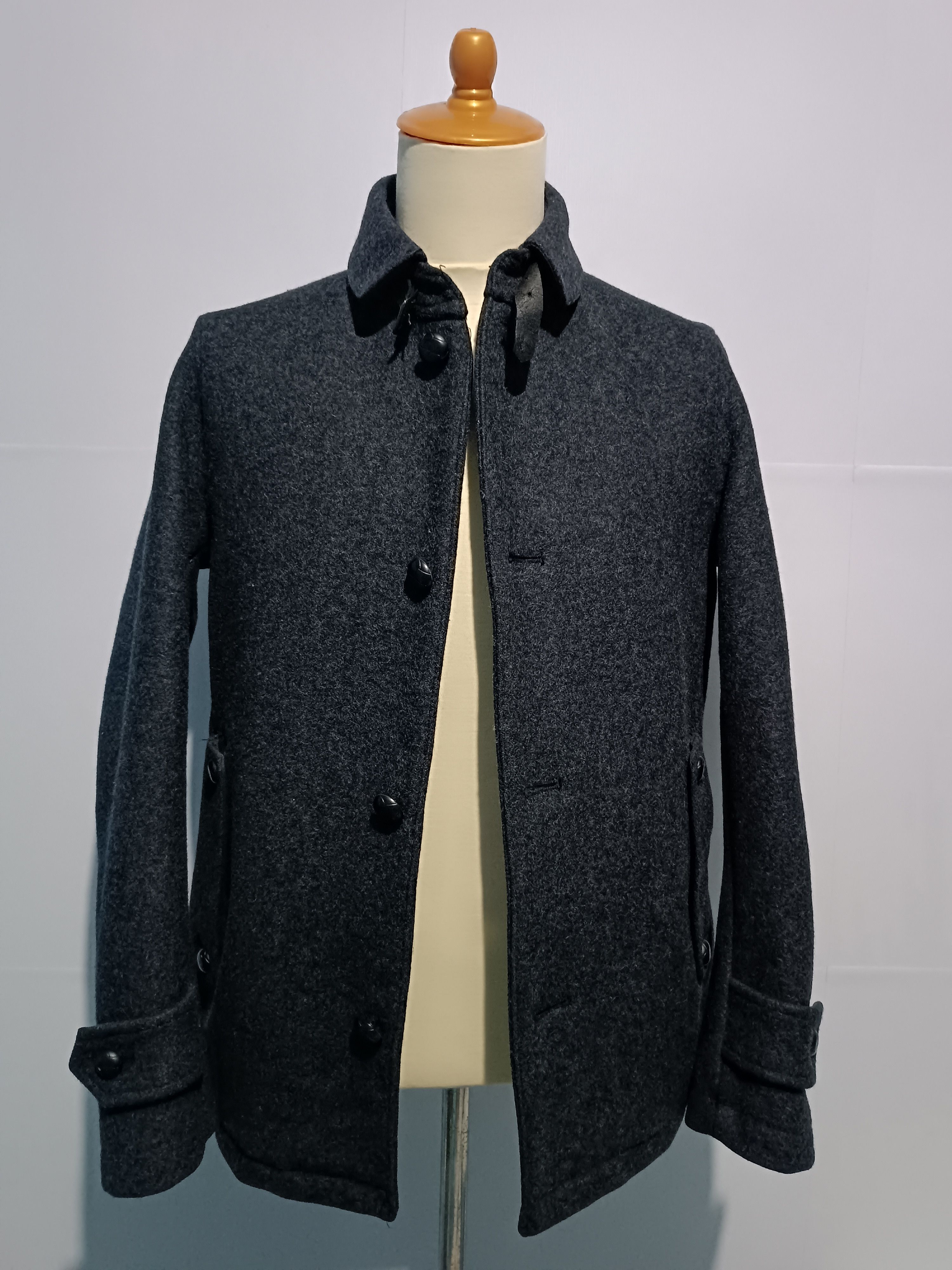 Japanese Brand × United Arrows United Arrows Wool Jacket Melton Outer Collection Size US M / EU 48-50 / 2 - 2 Thumbnail