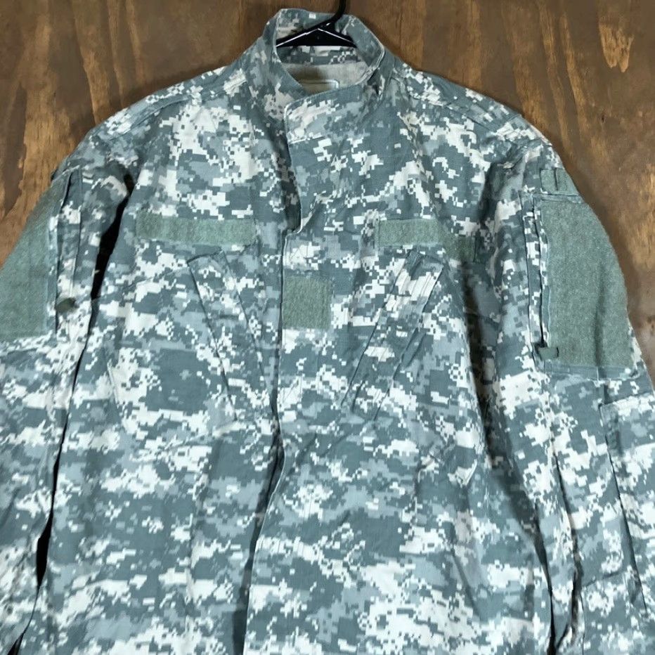 Vintage VINTAGE Army Coat Military Unisex Camouflage Digicam Green M Jacket Regular Size US M / EU 48-50 / 2 - 2 Thumbnail