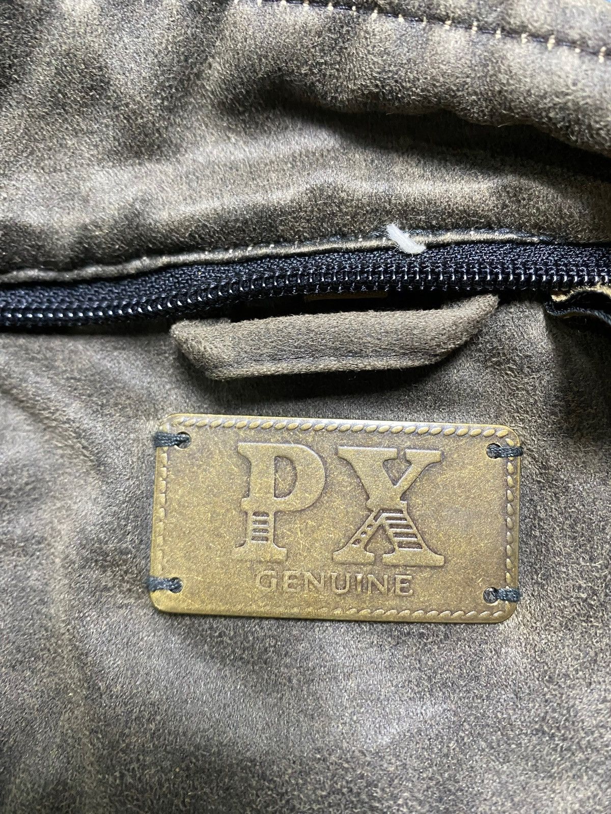 VINTAGE LEATHER JACKET PX GENUINE