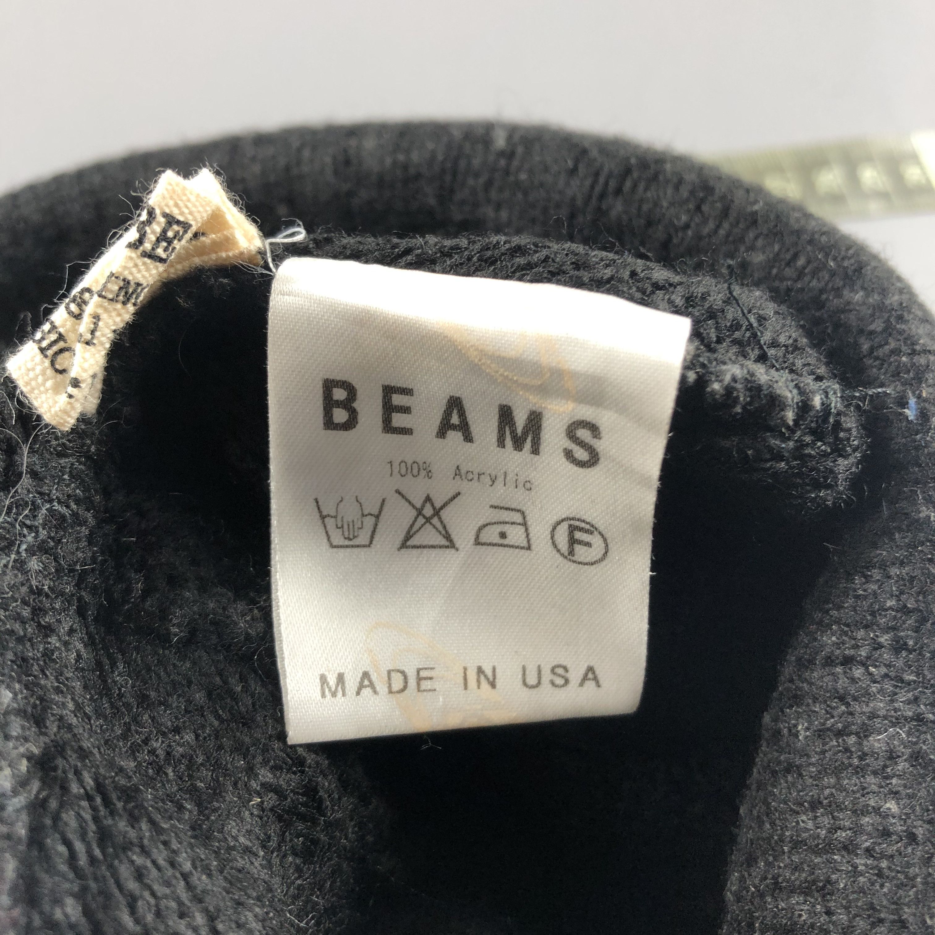 Beams Plus × Japanese Brand × Vintage Beams Brooklyn Beanie Snow Hat Snow Cap -D069 Size ONE SIZE - 7 Thumbnail