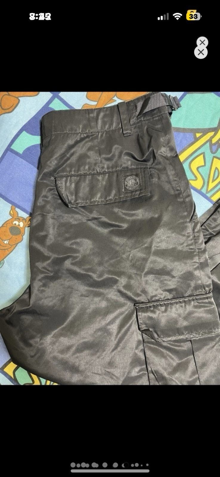 DKNY ***FINAL DROP***RARE 90s DKNY TECHNICAL WIDE CARGO 31 Size US 31 - 6 Thumbnail