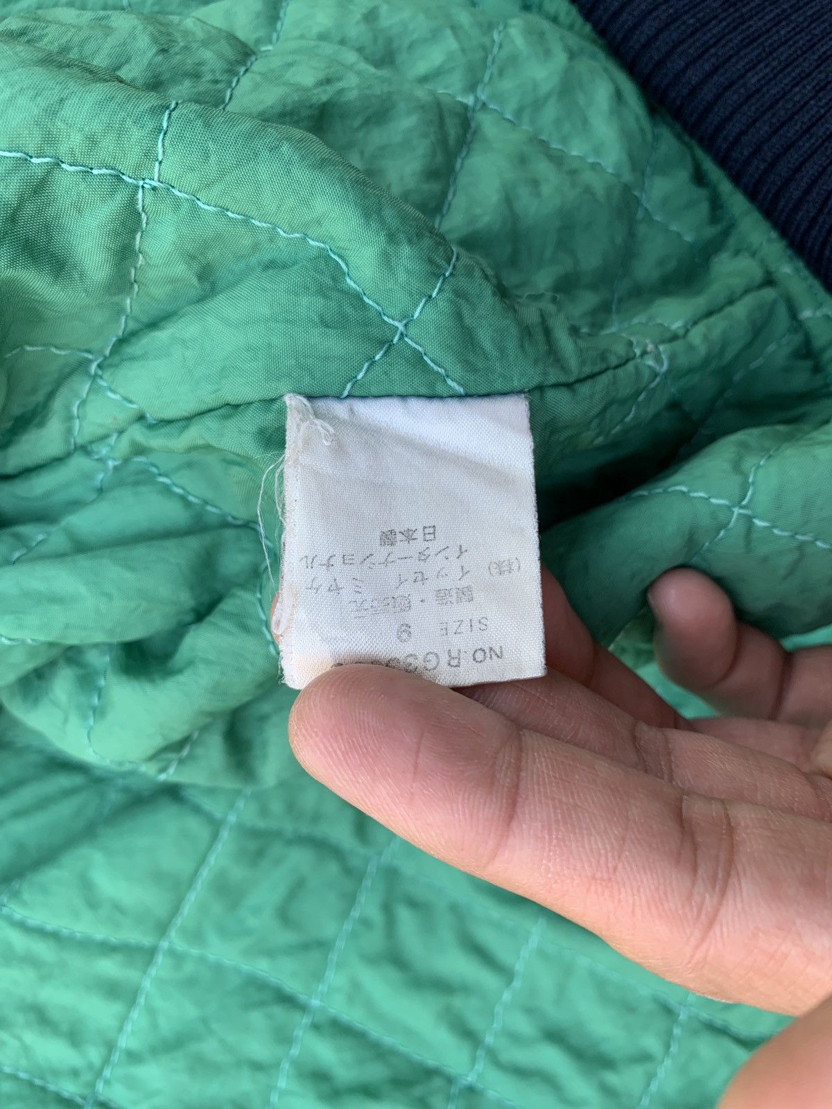 Issey Miyake × Tsumori Chisato IS Logo Patch Denim Bomber Jacket Size US M / EU 48-50 / 2 - 11 Thumbnail
