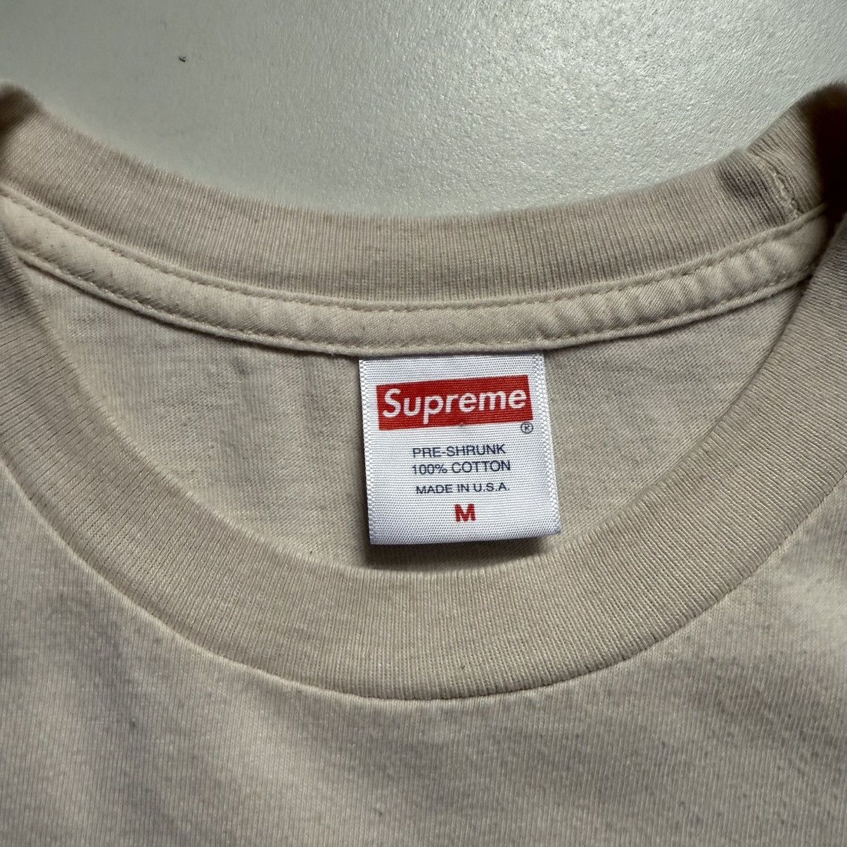 Supreme Supreme SS20 Masterpieces Natural Tee Size US M / EU 48-50 / 2 - 6 Thumbnail