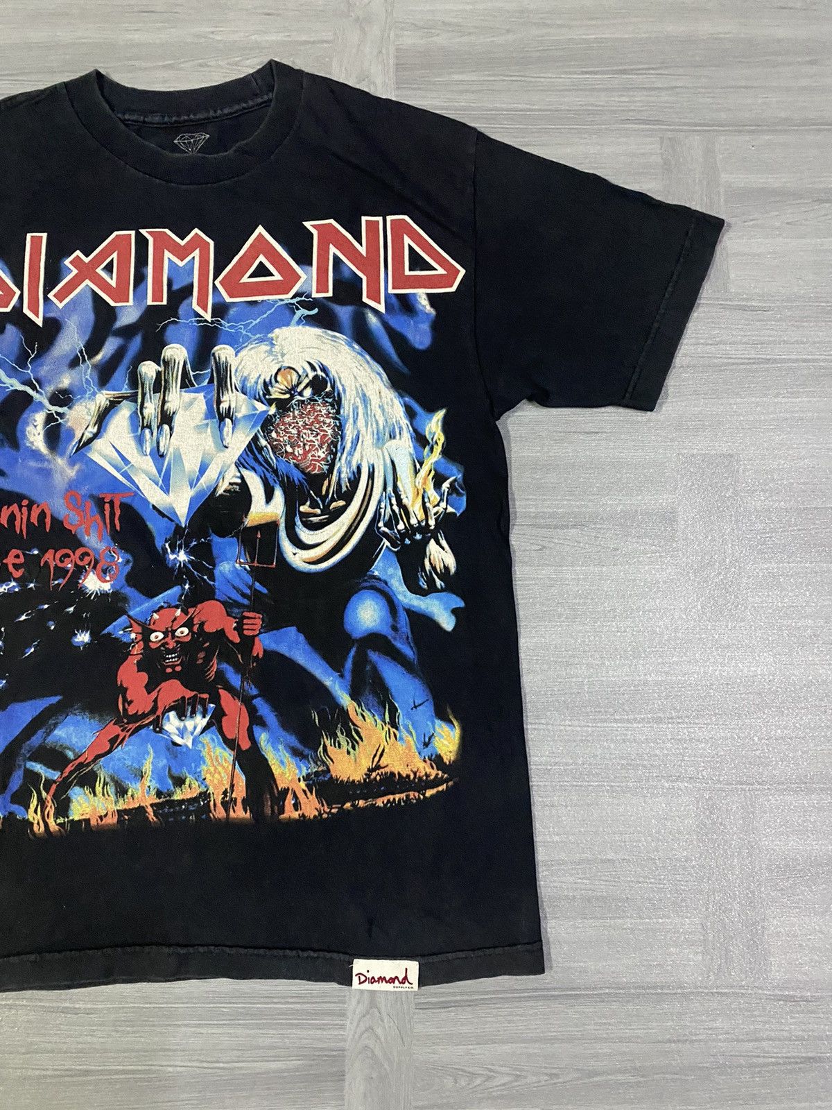 Iron Maiden 2006 Diamond Supply Co x Iron Maiden "Runnin' Sh*t Since '98 Size US M / EU 48-50 / 2 - 5 Thumbnail