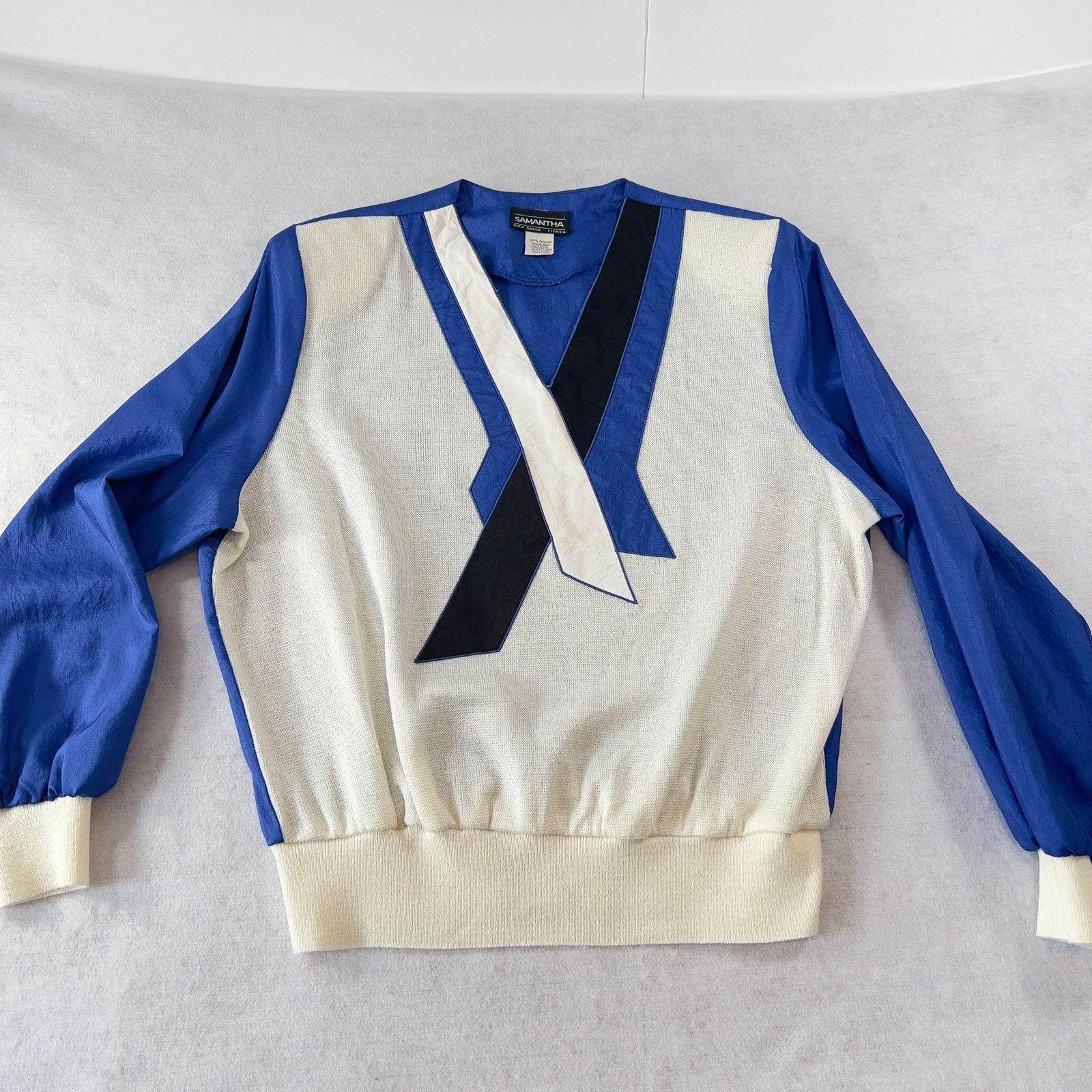 Other Samantha Boca Raton FL Top 100% Polyester Long Sleeve USA Size M / US 6-8 / IT 42-44 - 1 Thumbnail