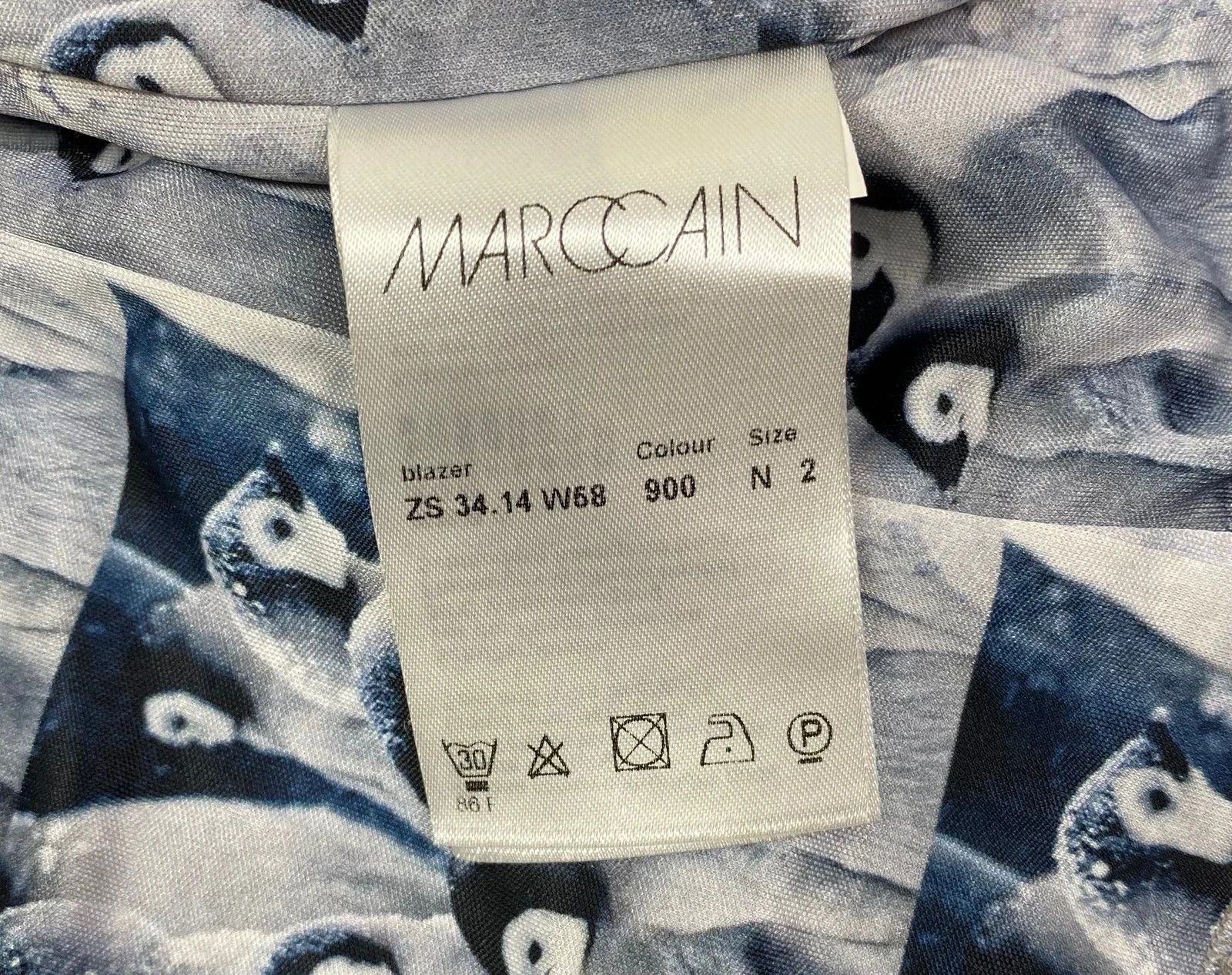 Other Marc Cain Wool Blazer Quilted Details size 2 Size S / US 4 / IT 40 - 11 Thumbnail
