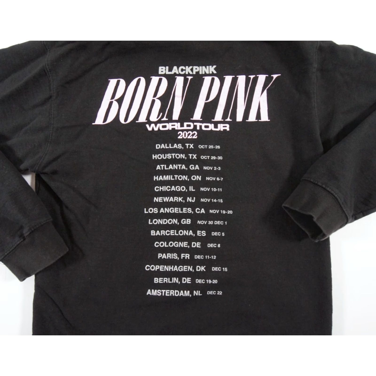Born VINTAGE Black Pink Hoodie Adult Small Kpop Born Pink Concert Sweater Unisex Pullover All Seasons Size US S / EU 44-46 / 1 - 5 Thumbnail