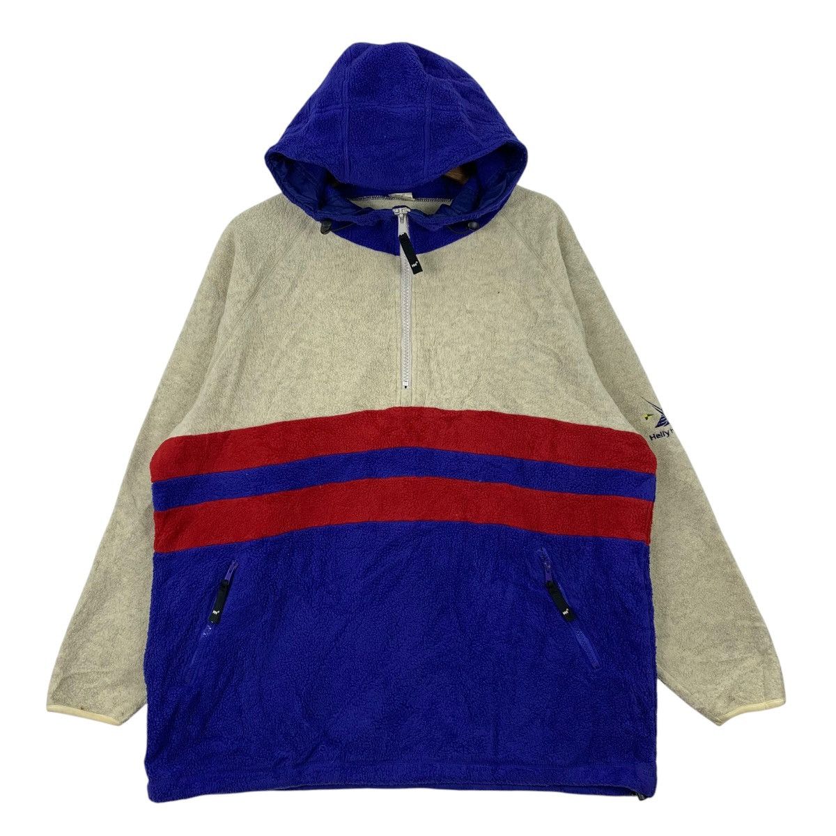 Helly Hansen × Vintage Vintage HELLY HANSEN Outdoor Sportswear Hoodie Pullover Size US L / EU 52-54 / 3 - 1 Thumbnail
