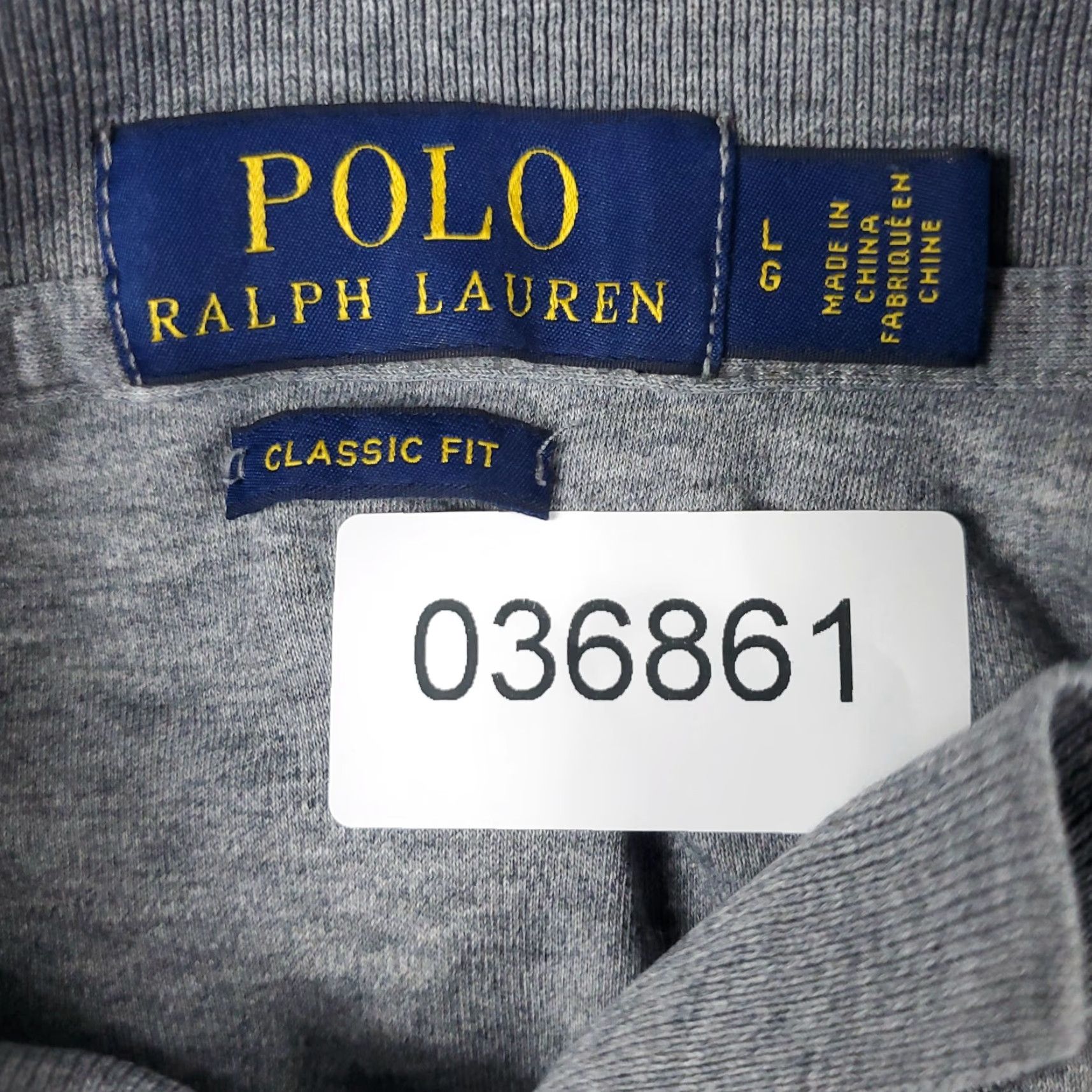 Ralph Lauren Ralph Lauren Polo Shirt Mens Large Gray Pony Short Sleeve Casual Polo Shirt Adult Large Gray Polo - Mens Size US L / EU 52-54 / 3 - 7 Thumbnail