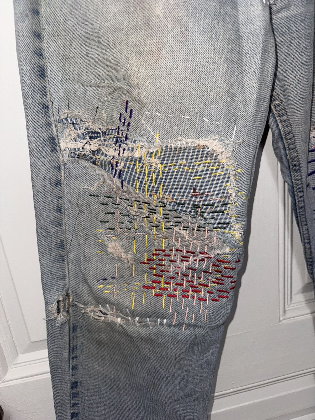 Kentucky Boy Tyler Kentucky boy Tyler Mock mend 505 Levi’s Jeans 2020 Size US 32 / EU 48 - 3 Thumbnail