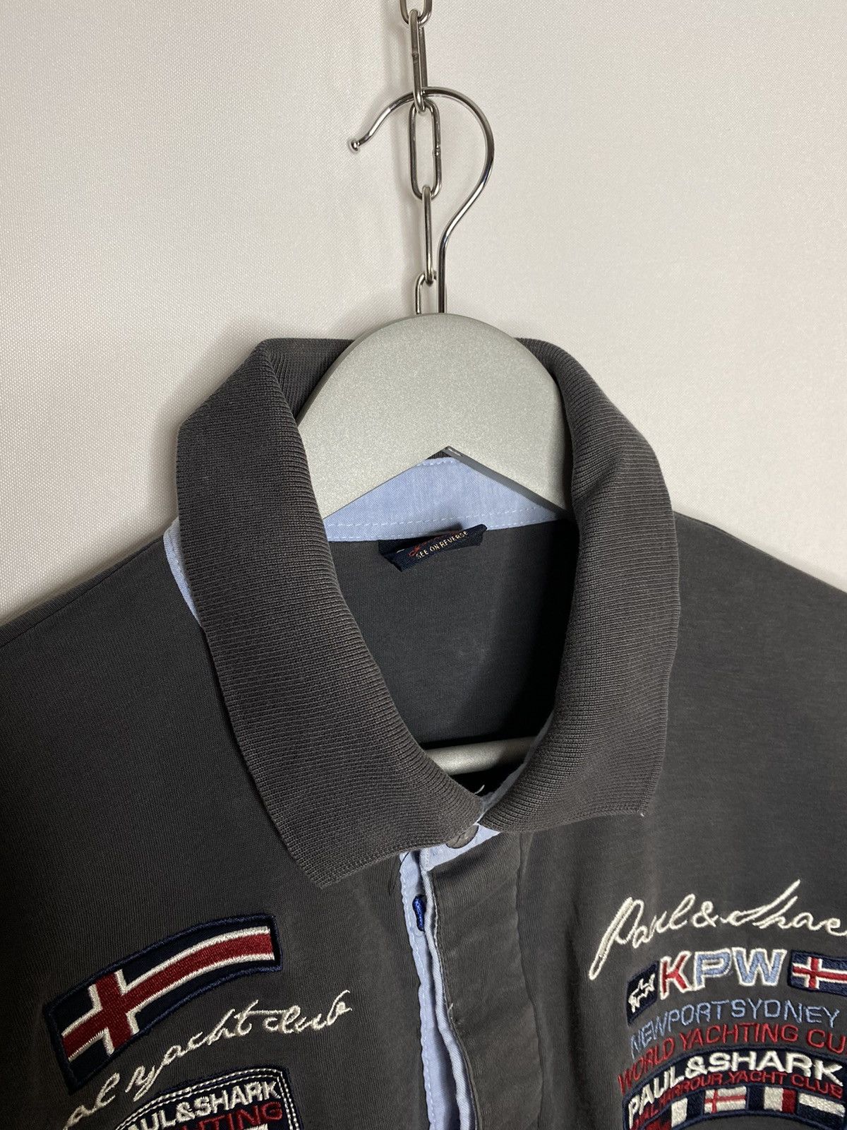 Paul & Shark × Vintage Vintage Paul & Shark Yachting Polo Shirt Short Sleeve Tee Size US L / EU 52-54 / 3 - 8 Thumbnail