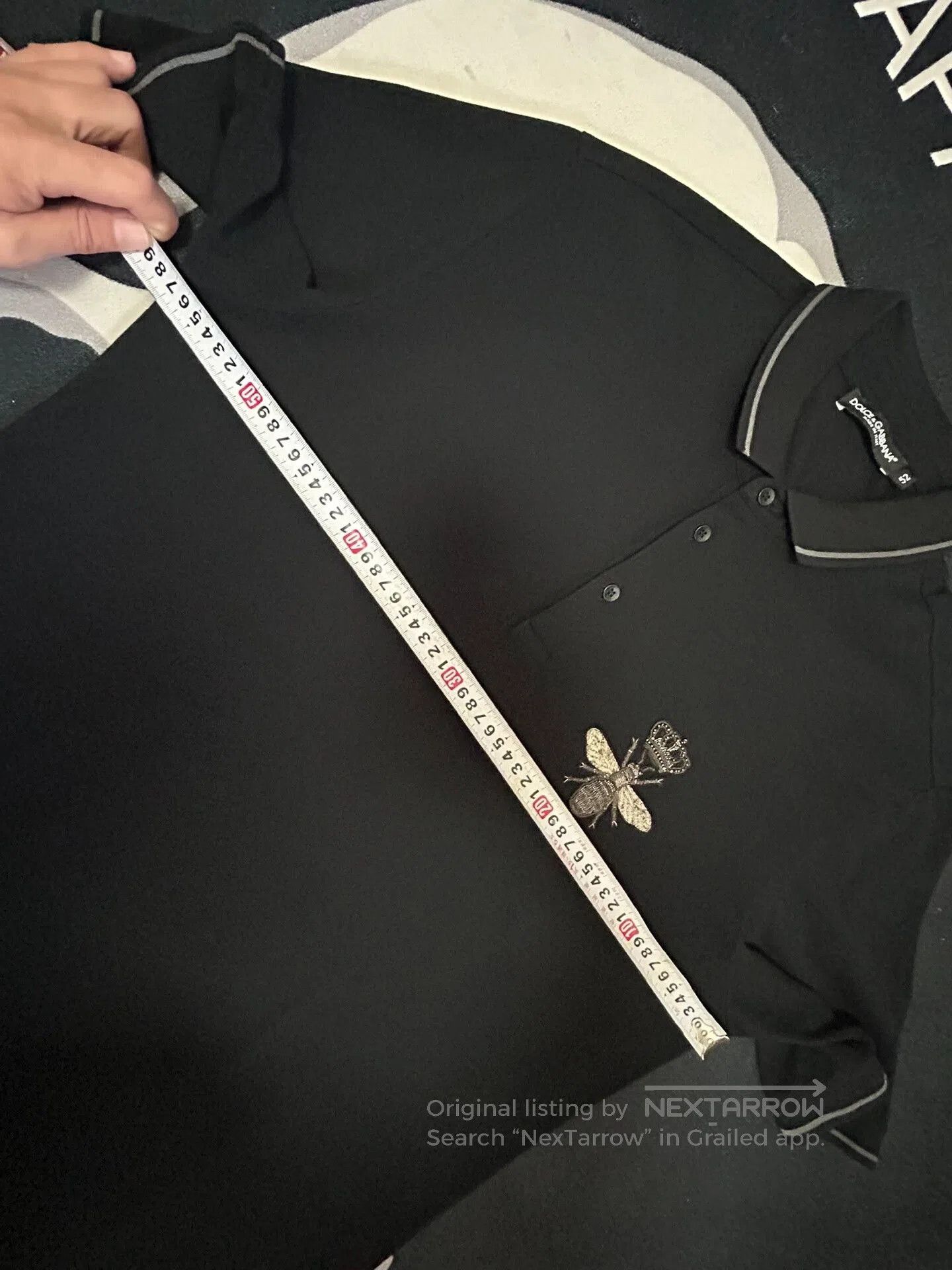 Dolce & Gabbana Black Dolce & Gabbana Polo Shirt. Size US L / EU 52-54 / 3 - 4 Thumbnail