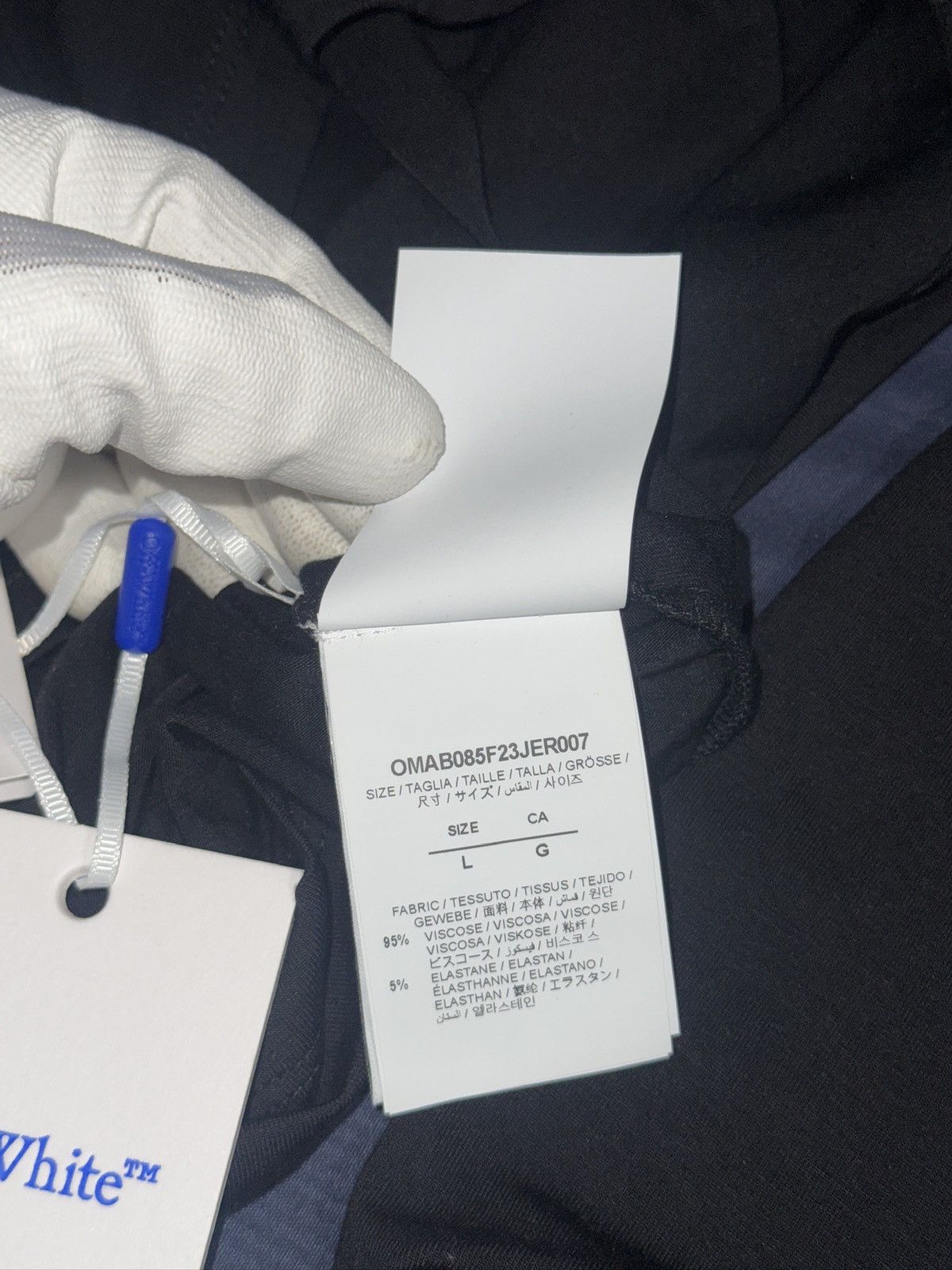 Off-White Off-White Long-Sleeved Jumper Turtle-neck L Size US L / EU 52-54 / 3 - 7 Thumbnail