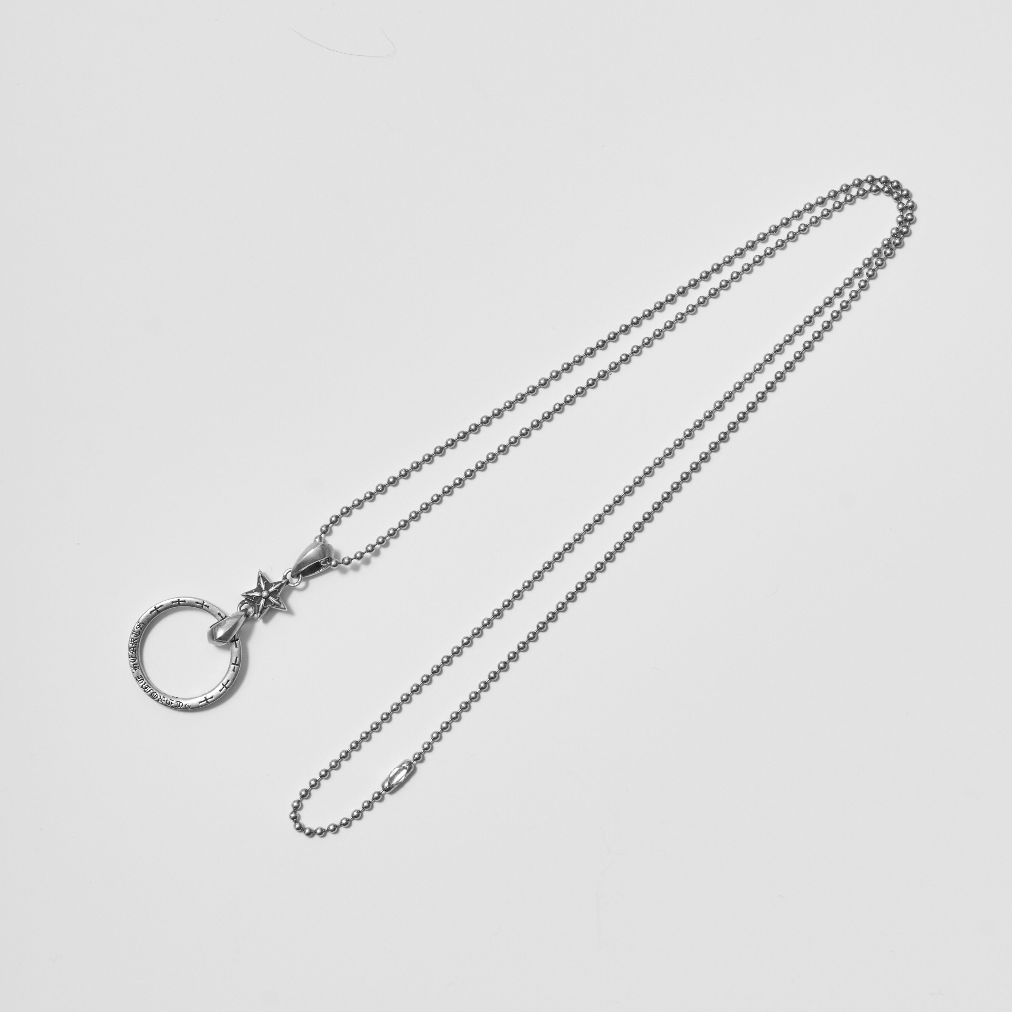 Chrome Hearts CHROME HEARTS Ball Chain Necklace Silver Star Size ONE SIZE - 5 Thumbnail