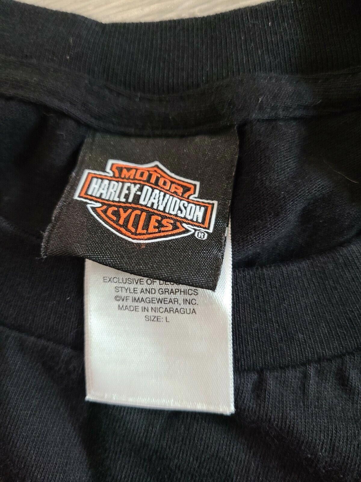 Designer Harley Davidson Shirt Large Capital City Tallahassee Florida Size ONE SIZE - 5 Thumbnail