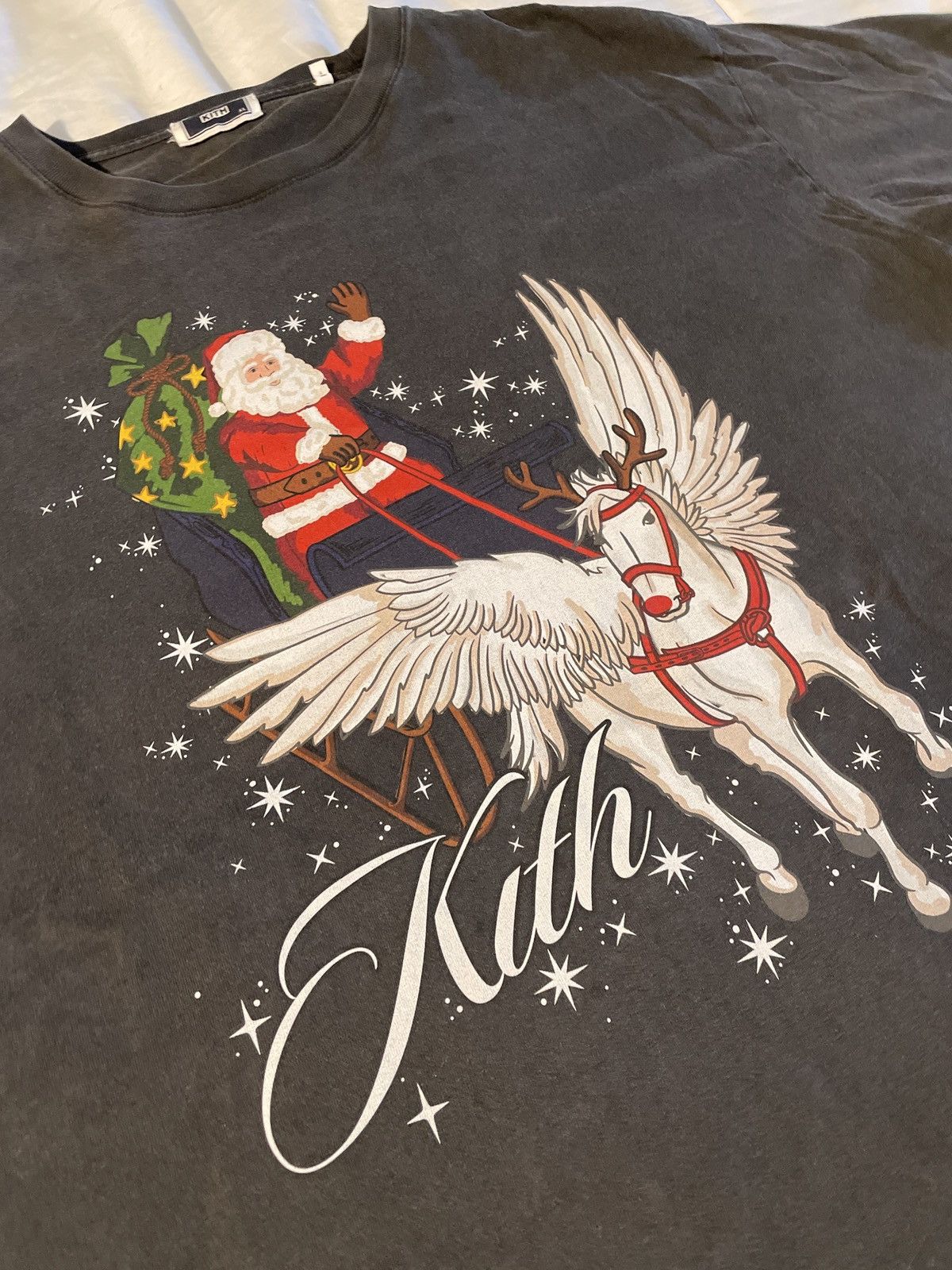 Kith Kithmas Sleigh T Shirt Size US XL / EU 56 / 4 - 2 Thumbnail