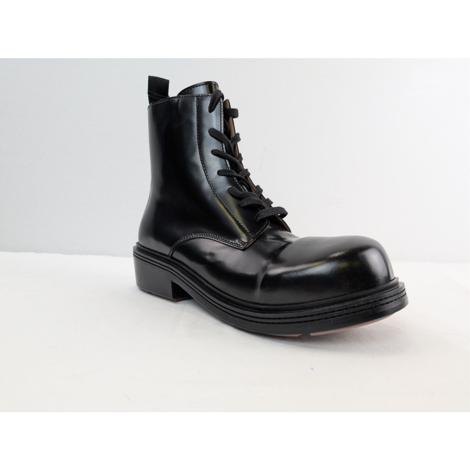 Bottega Veneta o1rshd1 Fireman Ankle Boots in Black Size US 10.5 / EU 43-44 - 2 Thumbnail