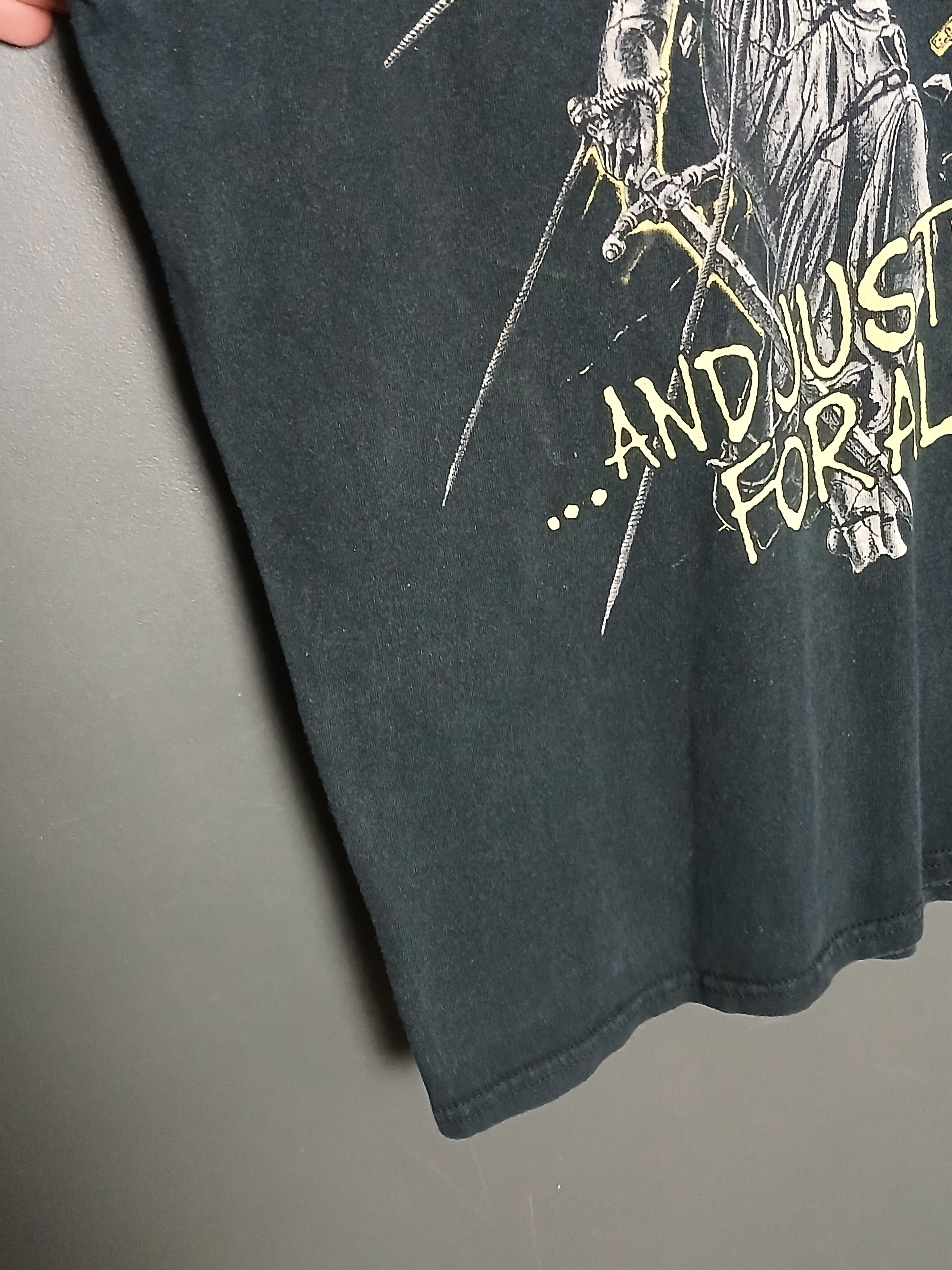 Band Tees × Metallica Metallica And Justice For All T-Shirt Size US M / EU 48-50 / 2 - 6 Thumbnail