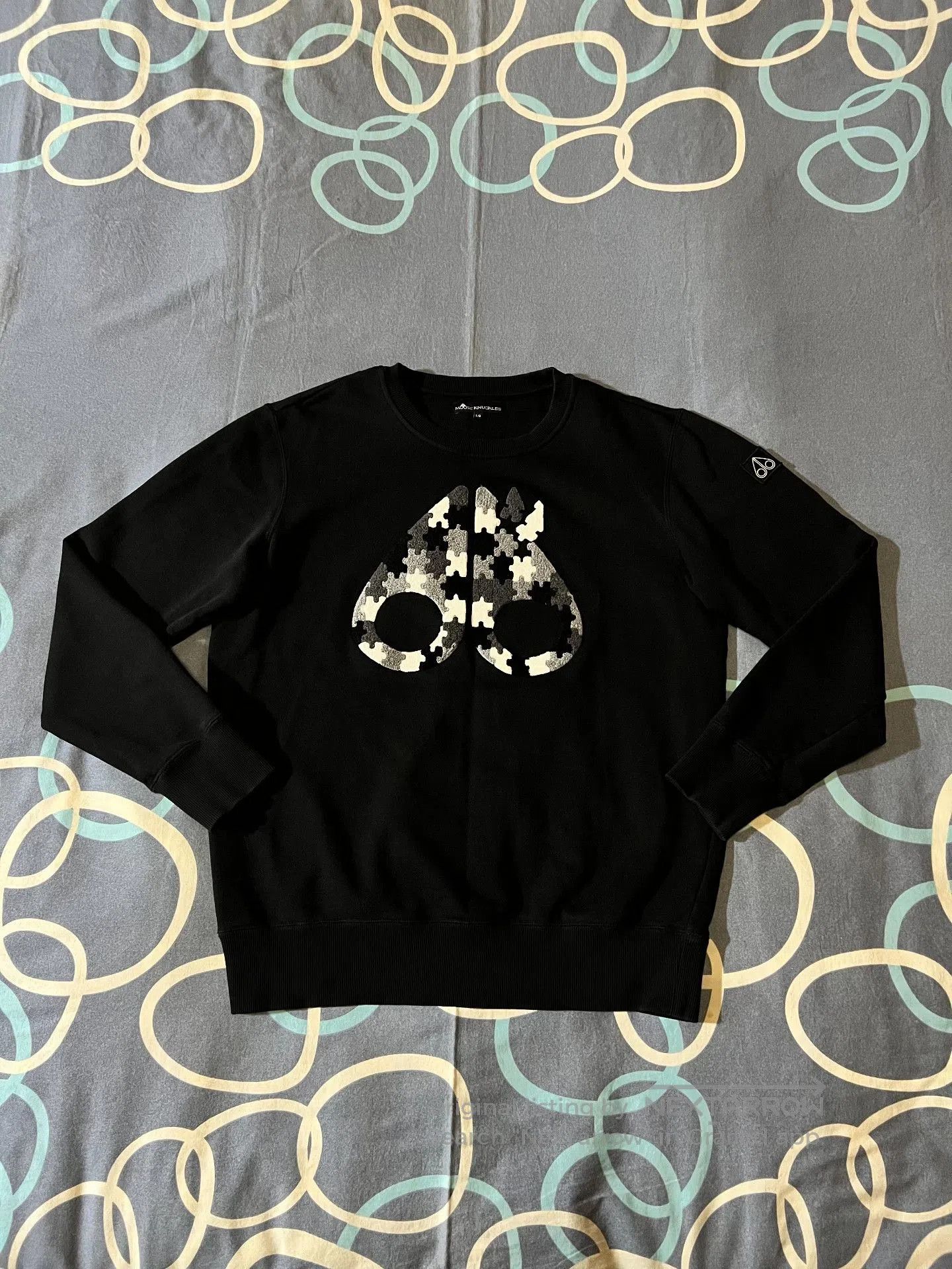 Moose Knuckles Moose Knuckles Camouflage Embroidered Hoodie. Size US L / EU 52-54 / 3 - 1 Thumbnail