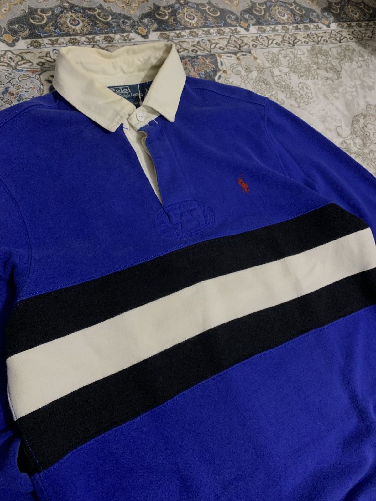 Polo Ralph Lauren vintage polo by ralph lauren rugby Size US L / EU 52-54 / 3 - 2 Thumbnail