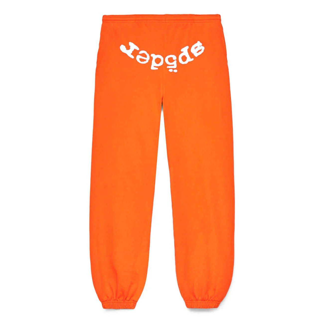 image of Spider Worldwide Sp5Der Legacy Web Sweatpants Orange - Size Small, Men's