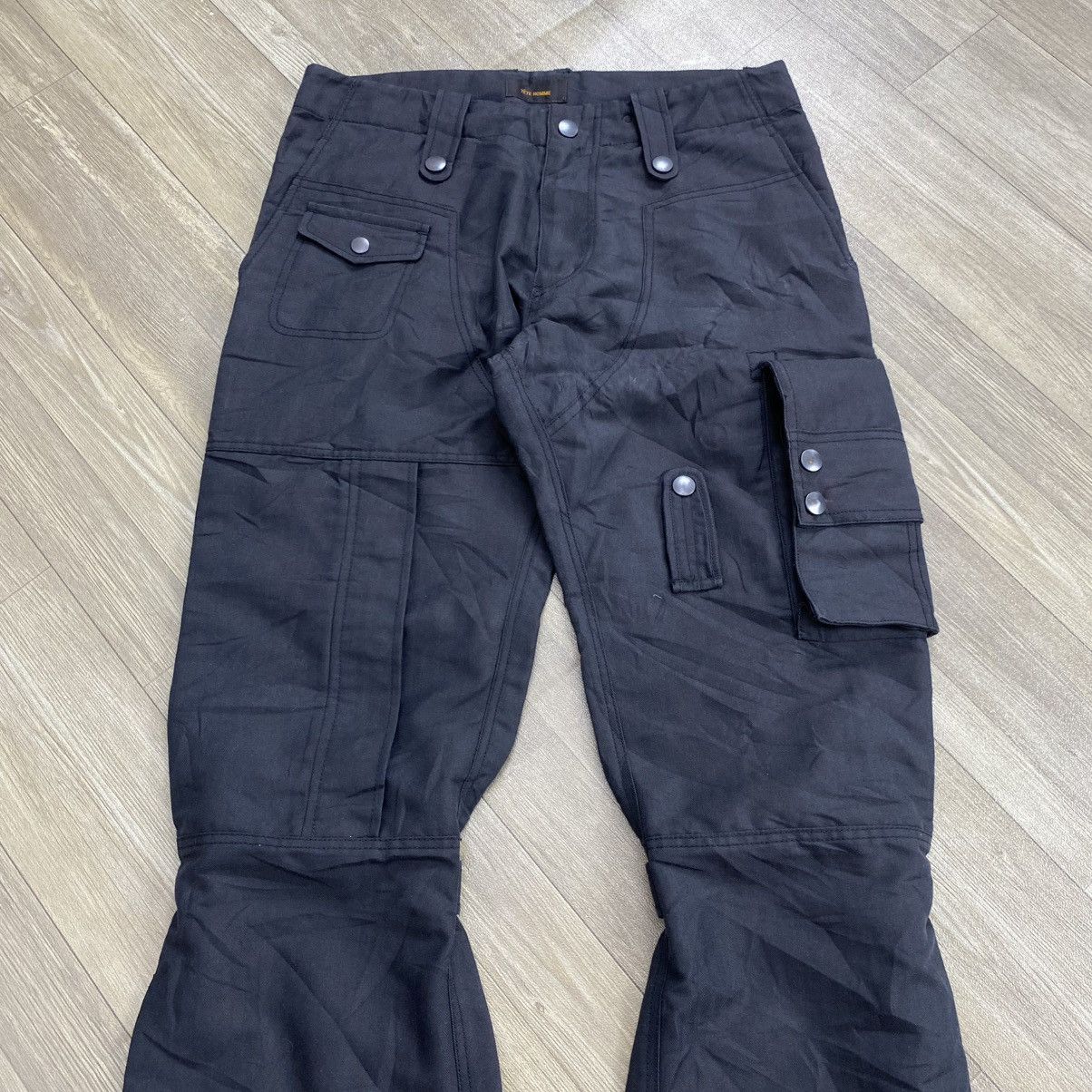 Issey Miyake 2000s Tete Home Issey Miyake Multi Pocket Lgb Bondage Pants Size US 30 / EU 46 - 3 Thumbnail