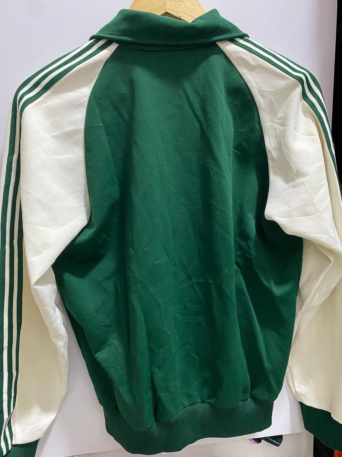Other Vintage 70s Hirsch Weis White Stag Track Jacket Green White Size US M / EU 48-50 / 2 - 2 Thumbnail
