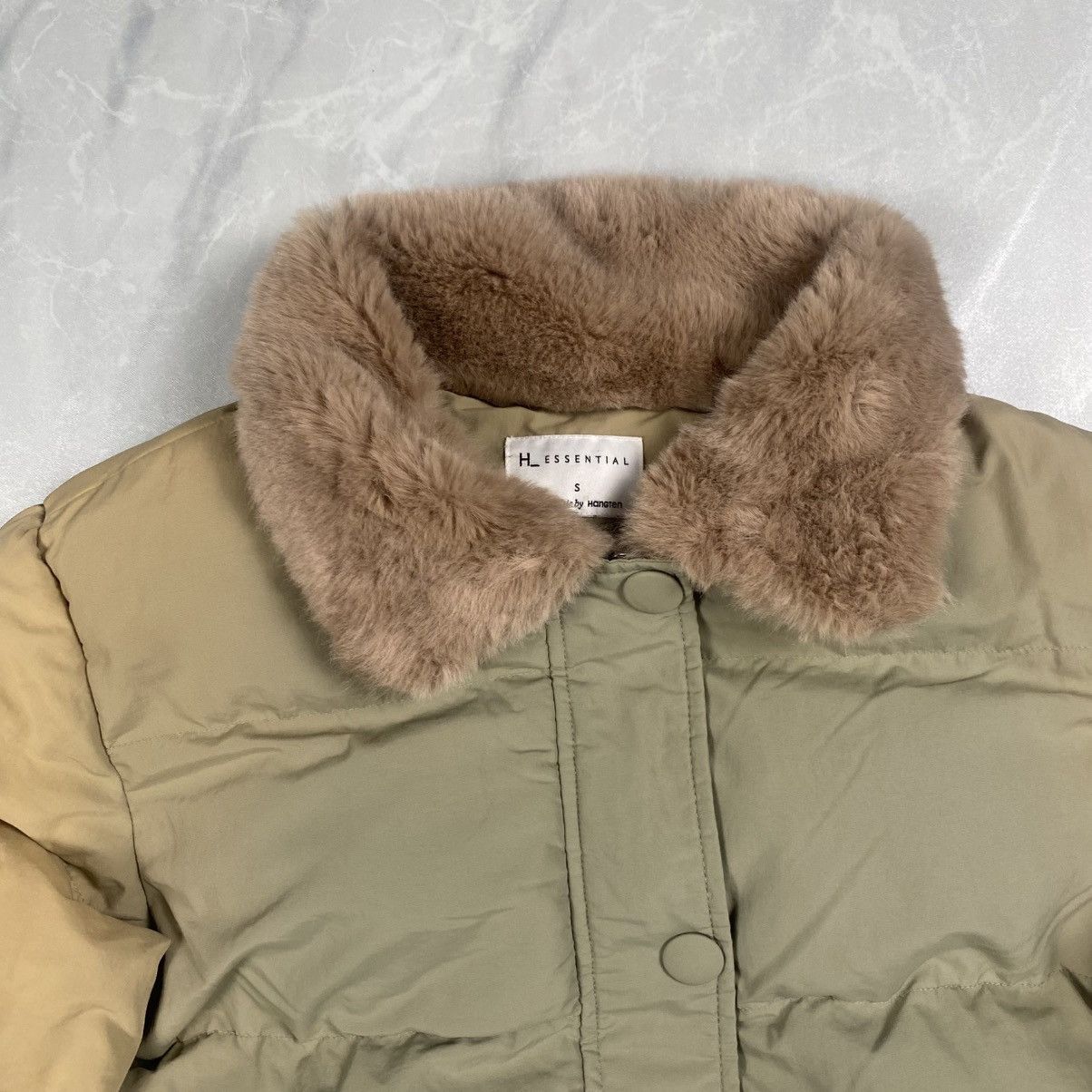 Hang Ten Hang Ten Sunfaded Puffer Fur Collar Jacket Size US S / EU 44-46 / 1 - 5 Thumbnail