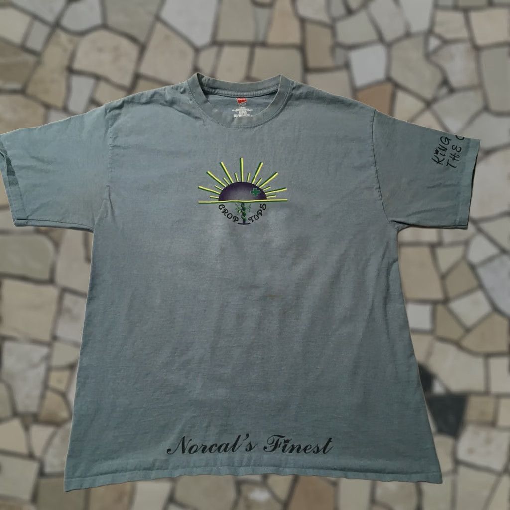 Hanes VINTAGE Hanes T-Shirt Unisex Adults L Blue Logo Double-Sided 80s Band Rock VTG Graphic Print Shirt Tee Top Short Sleeve Crew Neck Budget: TopS Size US L / EU 52-54 / 3 - 1 Thumbnail