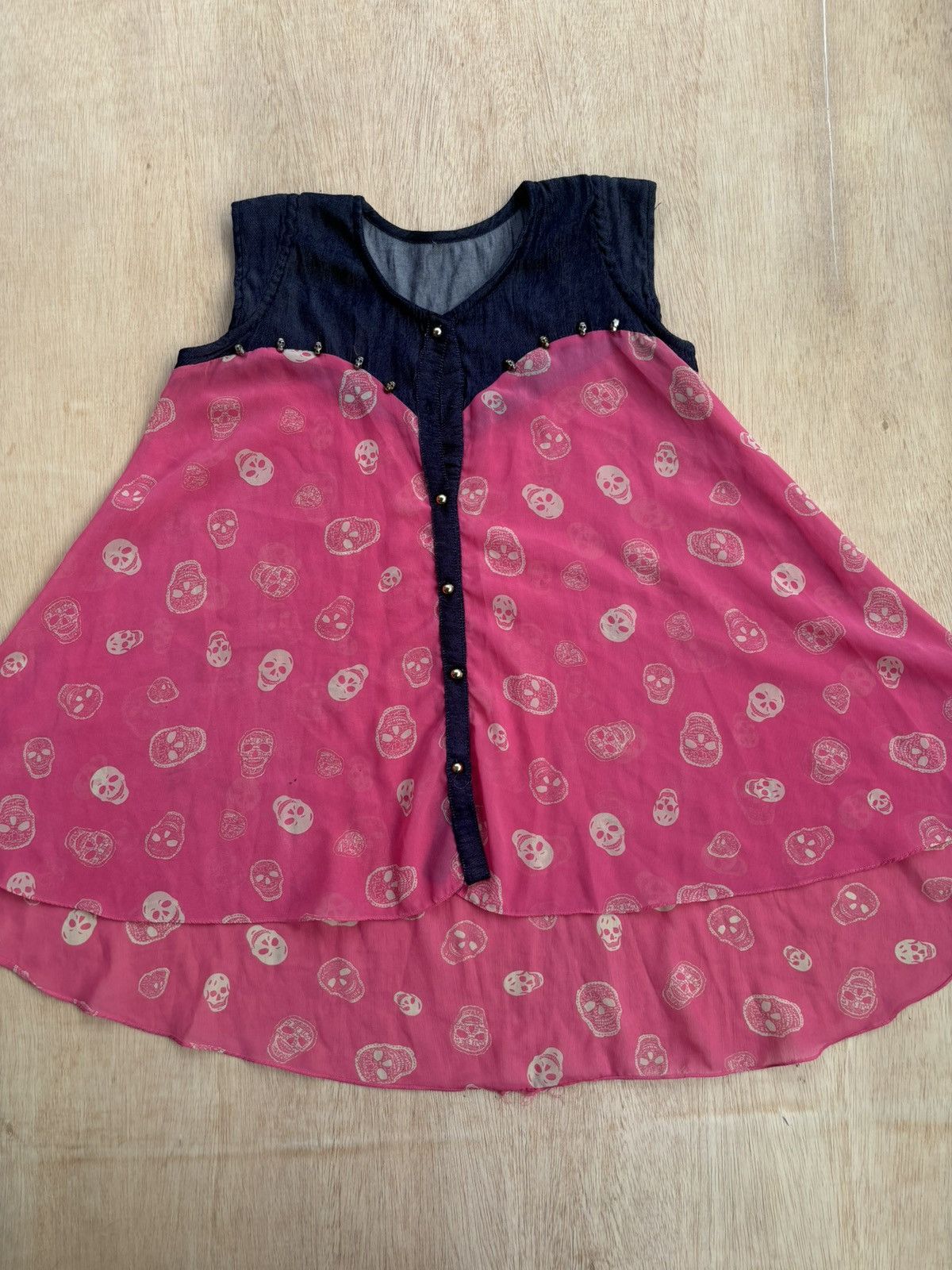 Hysteric Glamour × Japanese Brand Y2k Skull Poem Opium Womens's Shirt Size ONE SIZE - 2 Thumbnail