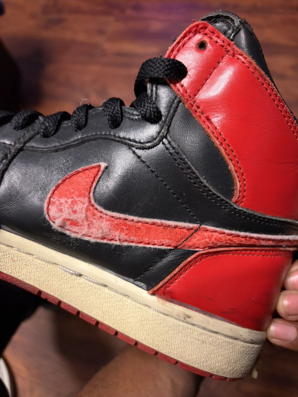 Jordan Brand Nike Air Jordan 1 “Bred” (2001) Size US 7.5 / EU 40-41 - 11 Thumbnail