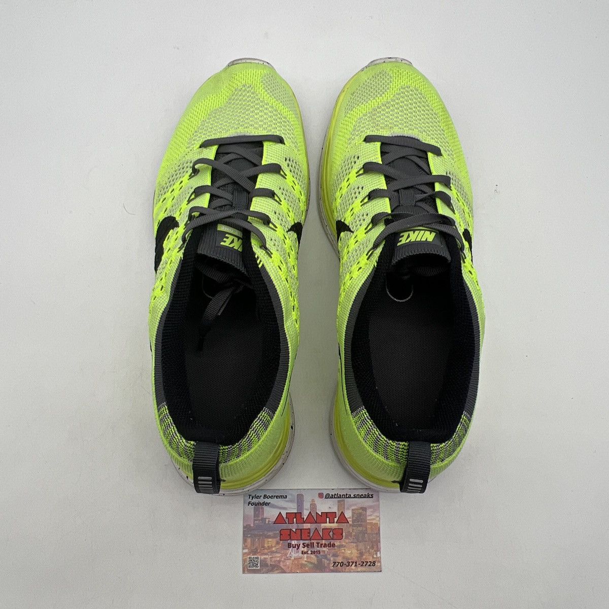 Nike Nike Flyknit One+ Yellow W Size US 11 / EU 44 - 6 Thumbnail