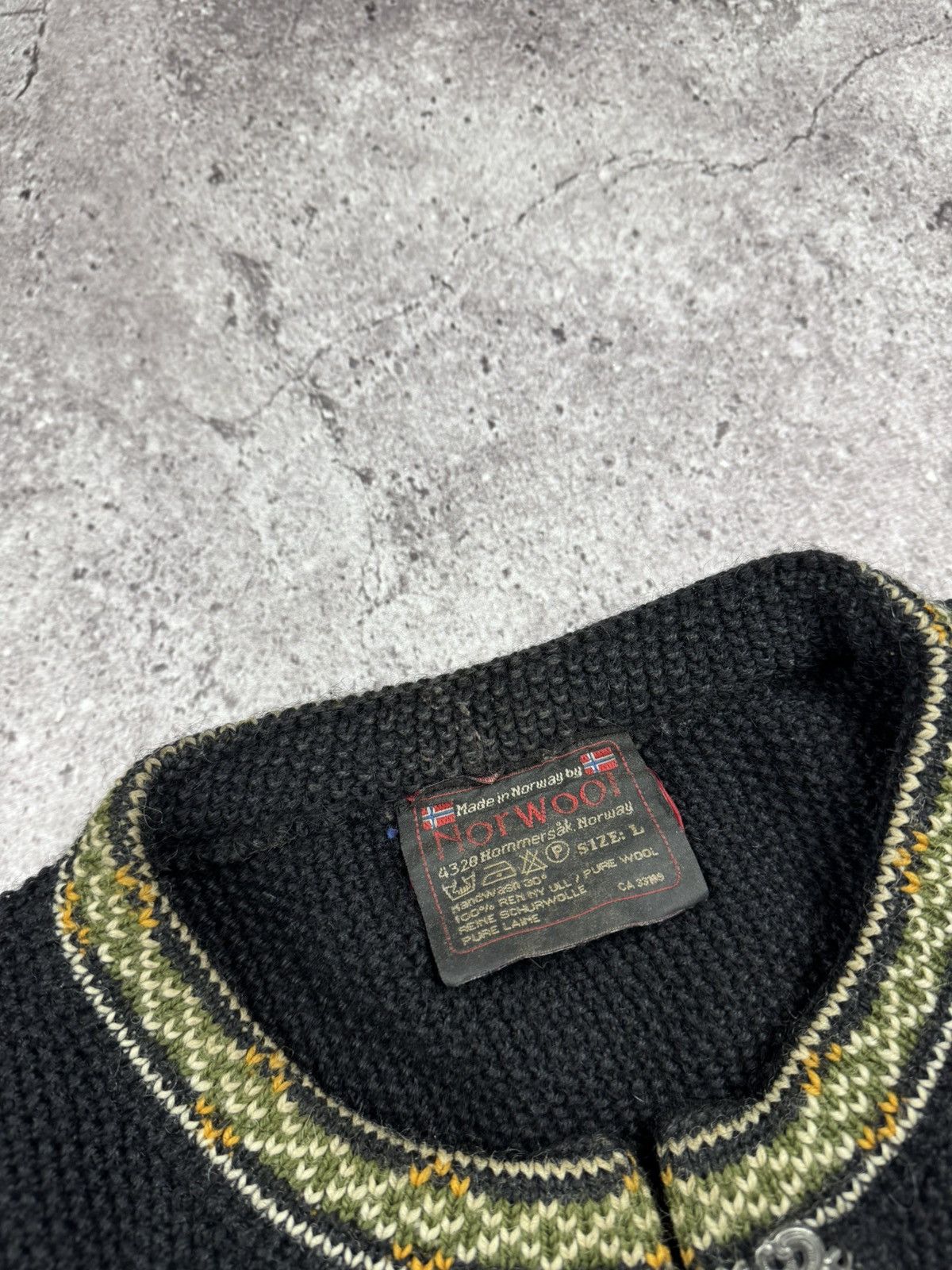 Norwool Vintage Y2k Norwool Knitted Sweater Norway Dale Of Norway Size US L / EU 52-54 / 3 - 5 Thumbnail