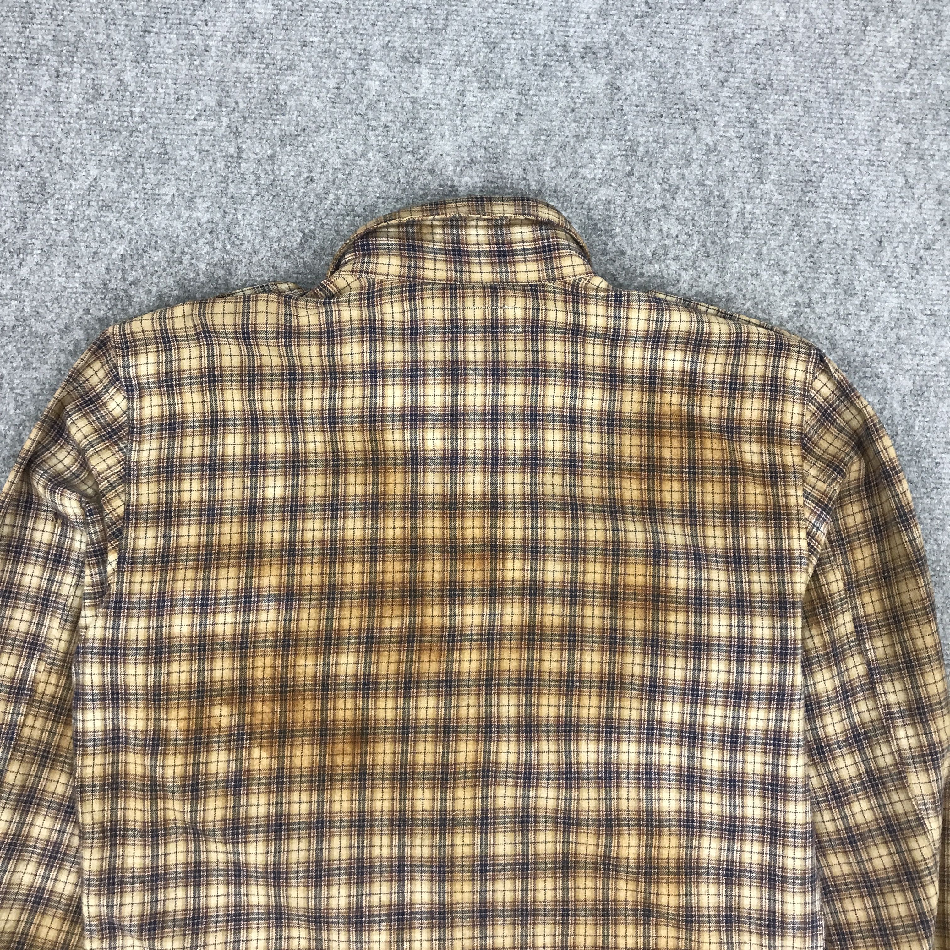 If Six Was Nine ROAR FLANNEL RUSTY STYLE PUNK BUTTON UP SHIRTS Size US M / EU 48-50 / 2 - 4 Thumbnail
