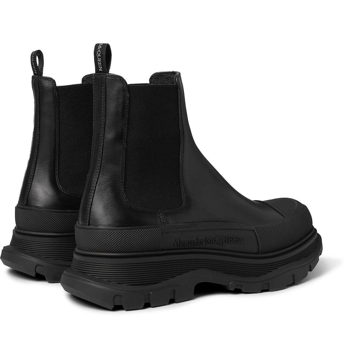 Alexander McQueen o1y1024 Ankle Boots in Black Size US 8 / EU 41 - 2 Thumbnail