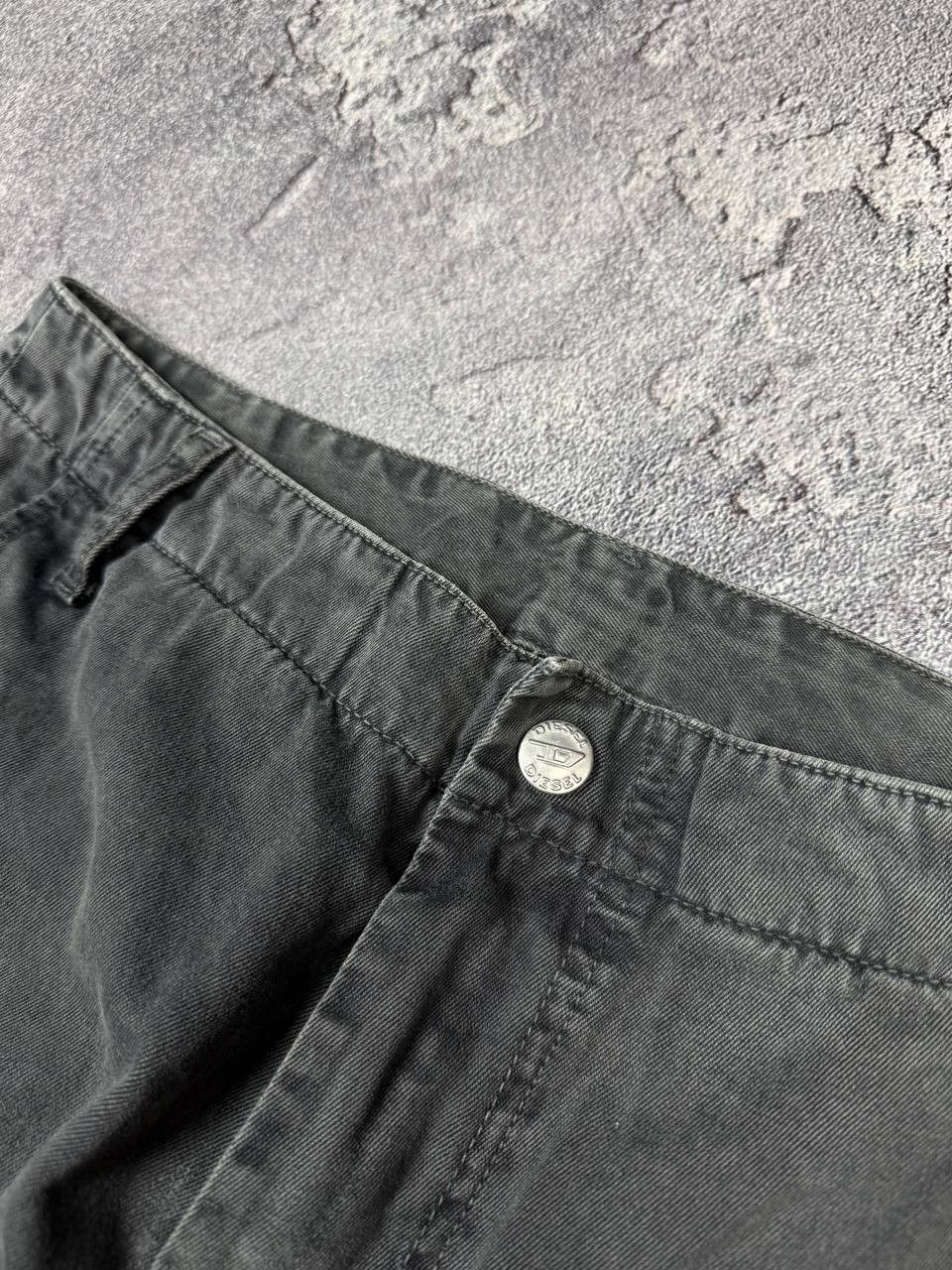 Diesel Y2K Diesel Garment Dye Grey Washed Jeans 2000s Size US 32 / EU 48 - 7 Thumbnail