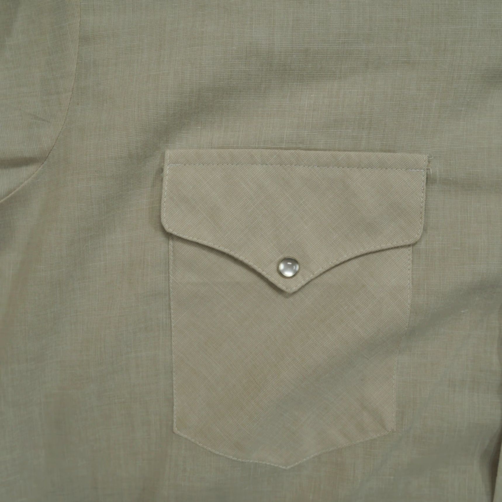 Vintage VINTAGE Ruddock Shirts Mens 34 Tan Pearl Snap Western Cowboy Shirt Regular Classic 7/10 Mens Size US S / EU 44-46 / 1 - 3 Thumbnail