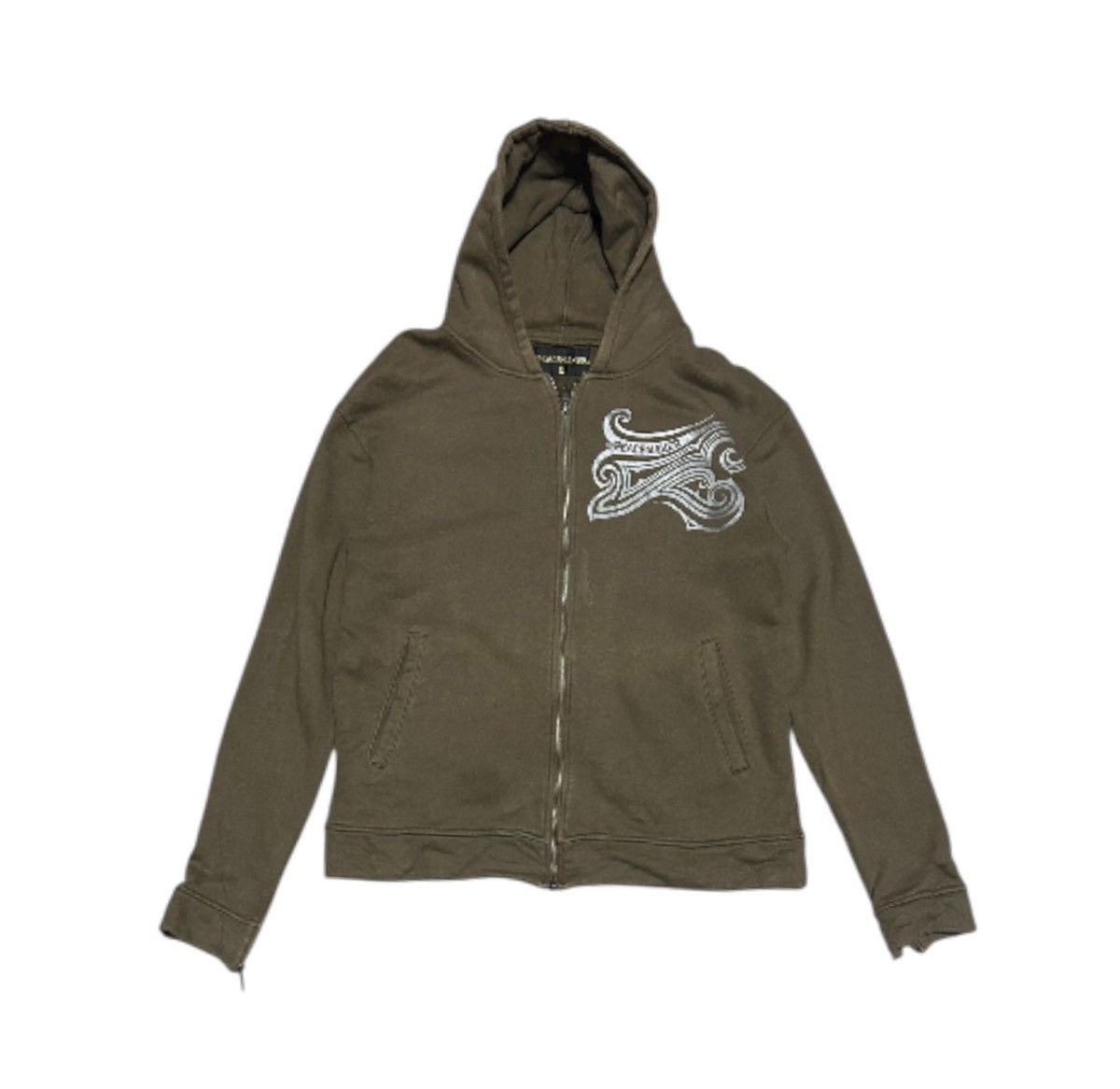 Japanese Brand Vintage Peace Market Hoodie Jacket Nice Design Size US XL / EU 56 / 4 - 3 Thumbnail