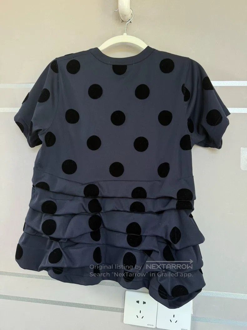 Comme des Garcons Comme Des Garcons Flocking spotted cake top Size S / US 4 / IT 40 - 2 Thumbnail