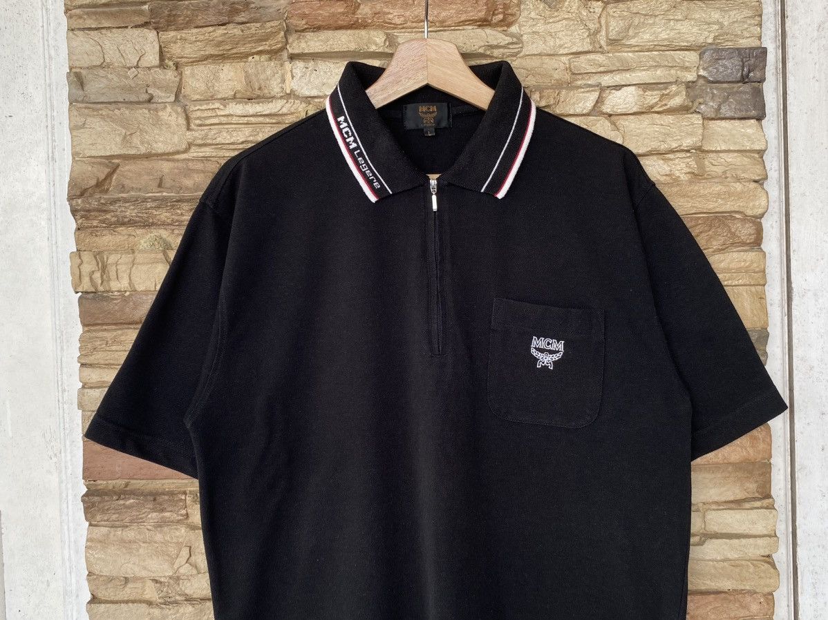 Vintage Vintage MCM Legere Halfzipper Polos Size US L / EU 52-54 / 3 - 4 Thumbnail