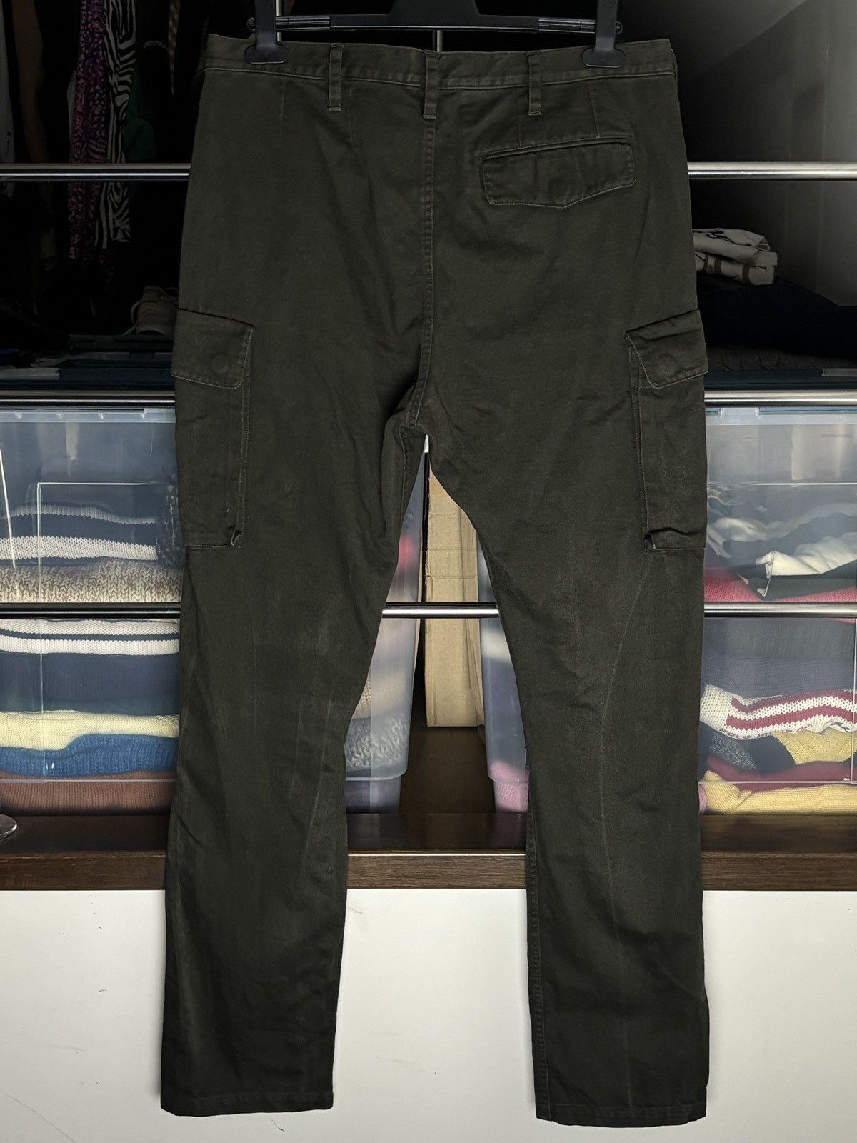 A.P.C. × Kanye West APC x Kanye West Archive Rare Military Cargo Army Pants Size US 34 / EU 50 - 5 Thumbnail