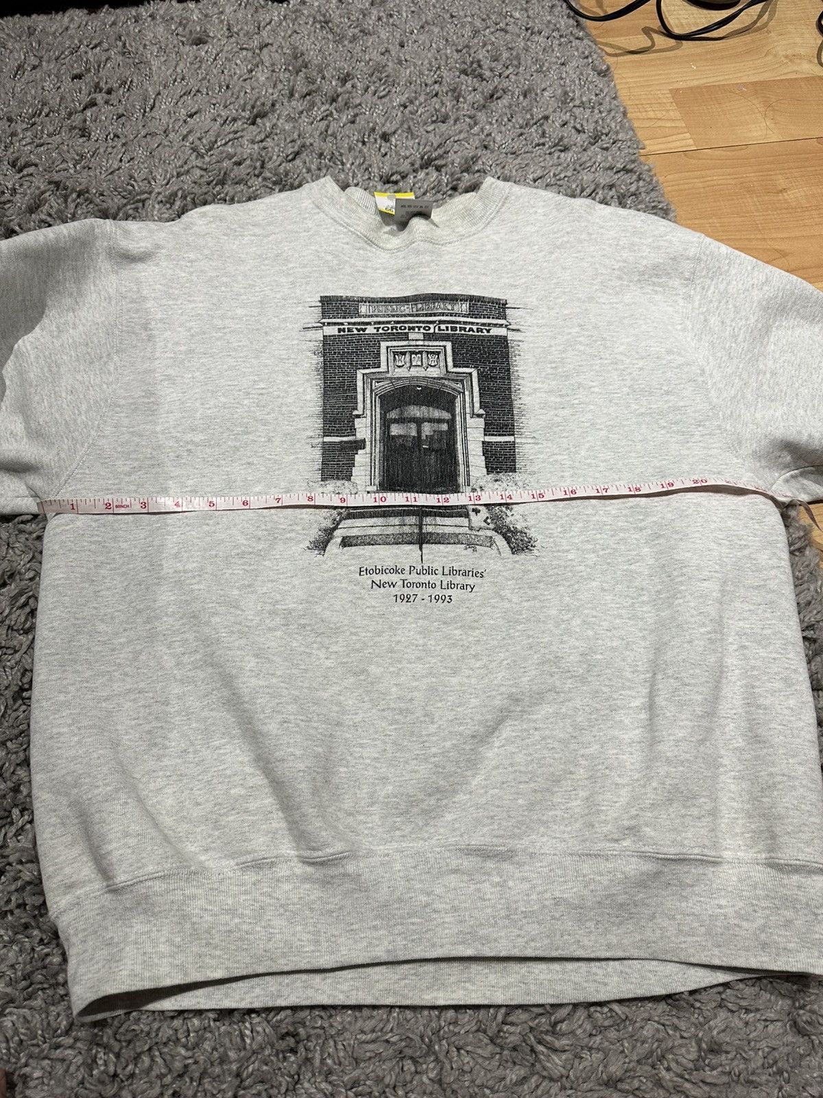 Fruit Of The Loom × Vintage Vintage Fruit of the Loom Shirt Mens Toronto New Library Size US L / EU 52-54 / 3 - 2 Thumbnail