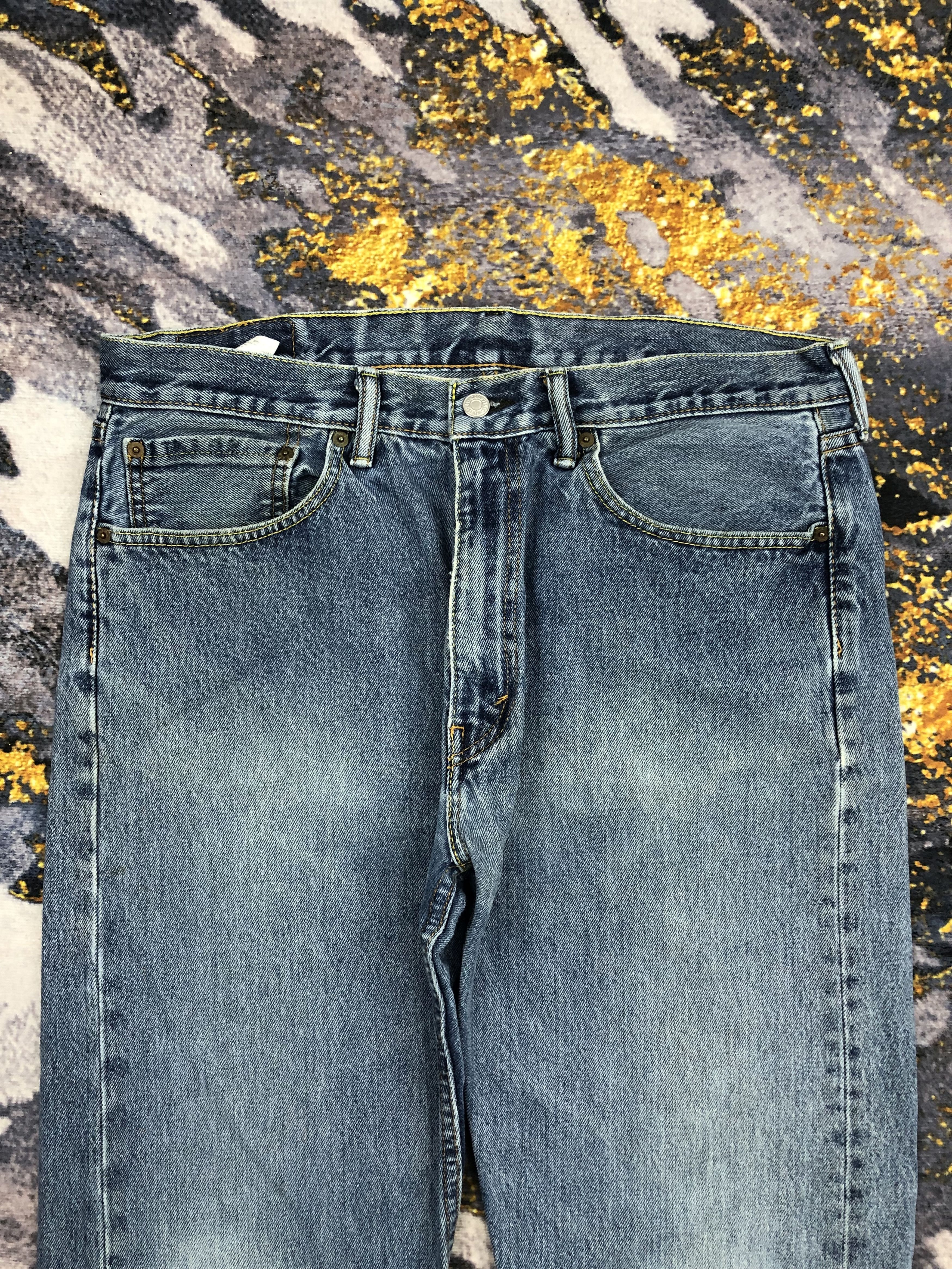 Levi's Vintage Levis 505 Faded Blue Jeans DPP0184 Size US 36 / EU 52 - 2 Thumbnail