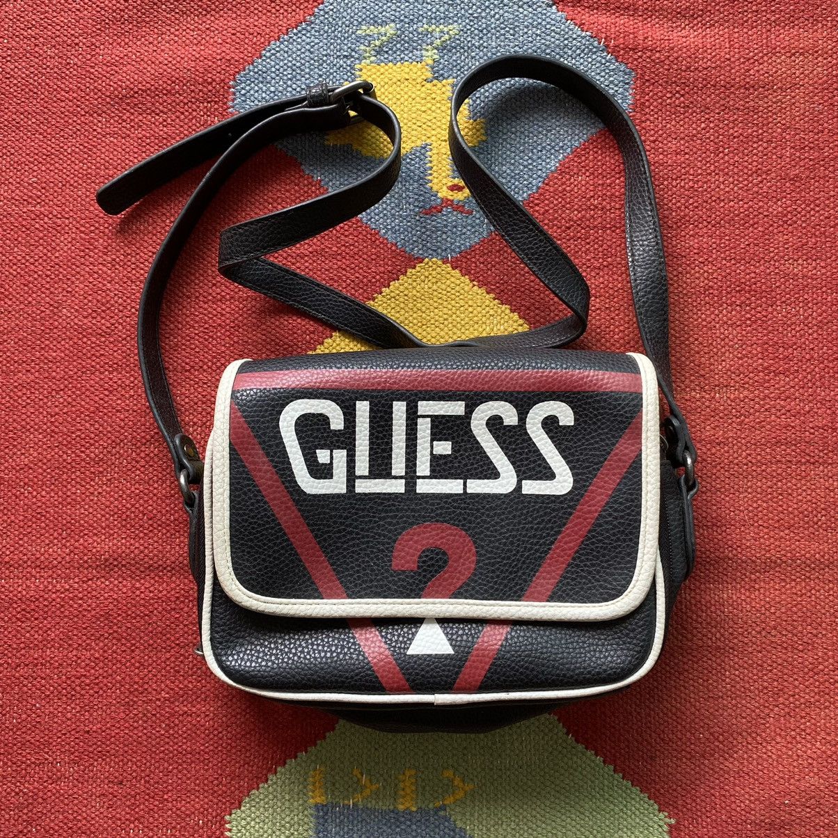 Vintage Designer Guess Leather Handbag